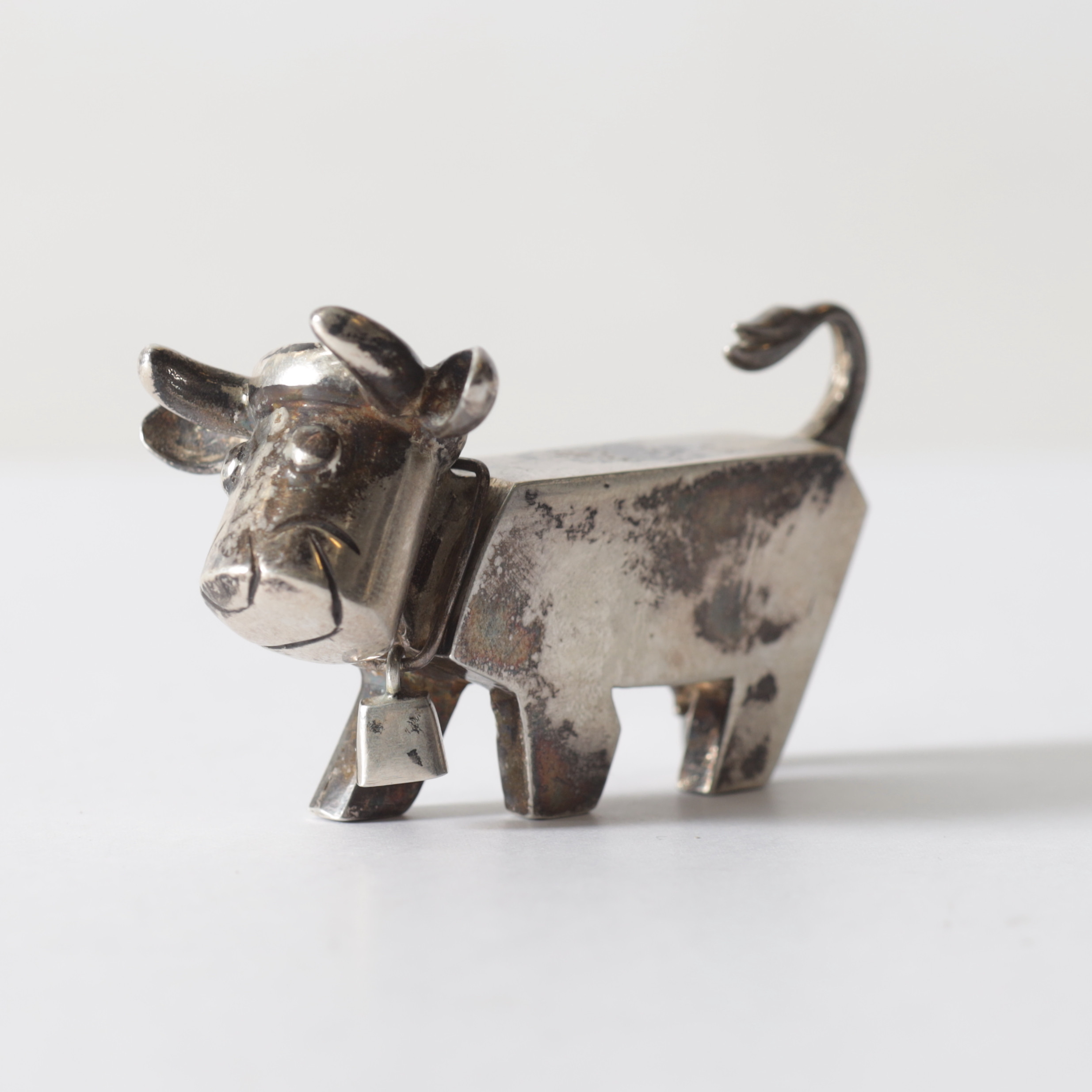 OIDENTIFIERAD SILVERSMED. Arla-/MC-Ko, sterlingsilver, 1980-tal. Totalvikt ca 75,5 gram.