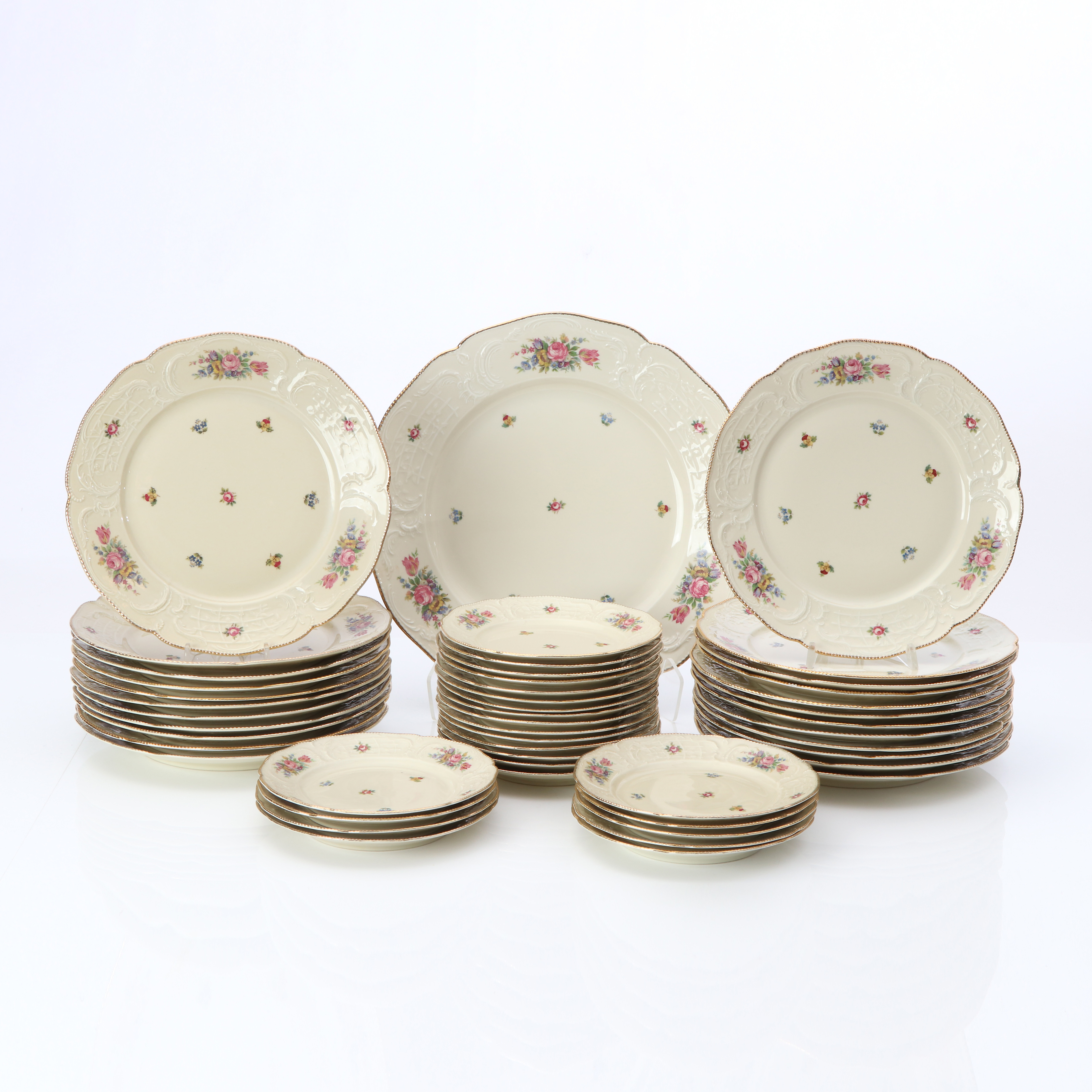 ROSENTHAL, SERVISDELAR, 48 ST. Porslin. "Sanssouci".