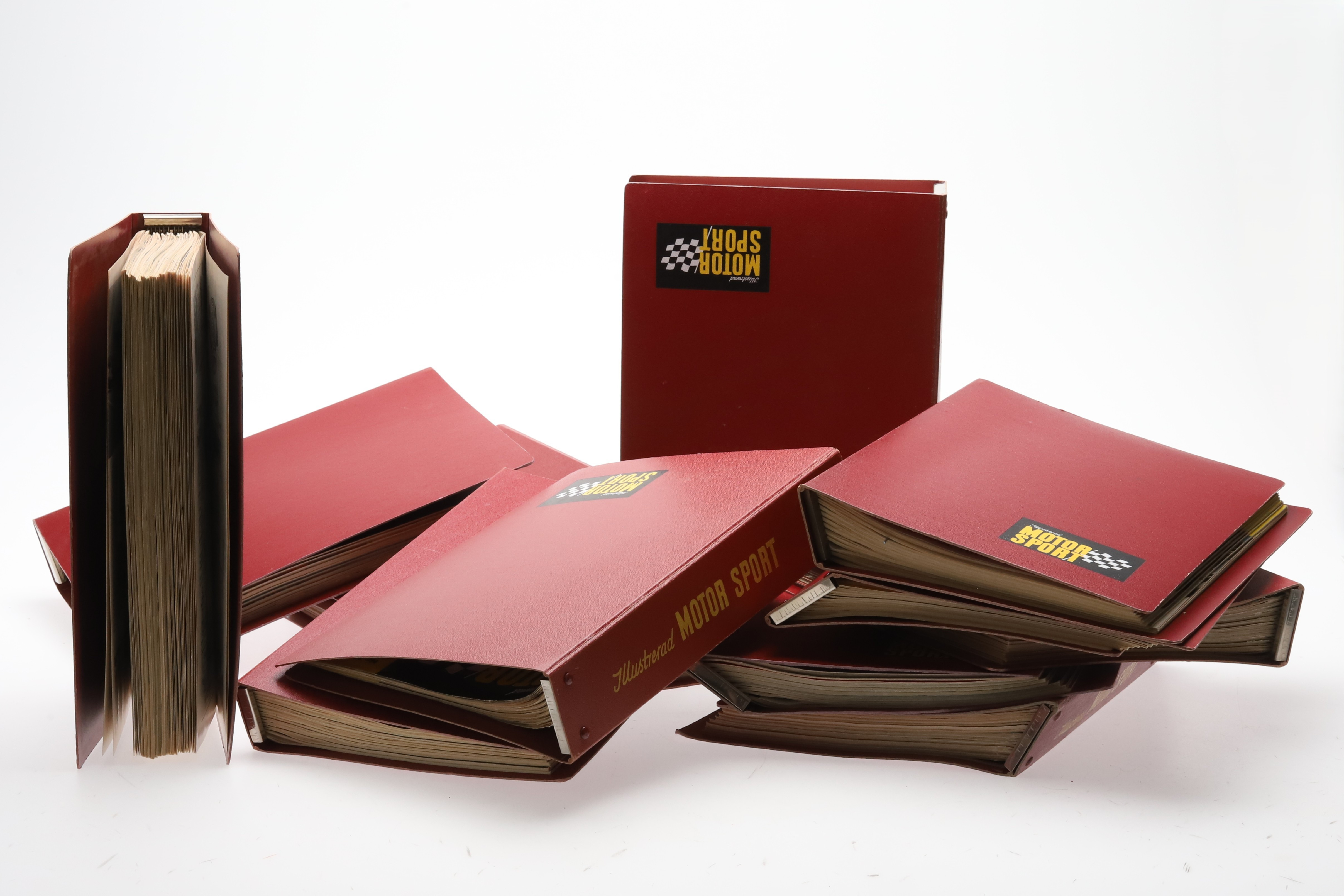 ILLUSTRERAD MOTORSPORT, 1961-1975, 15 pärmar.