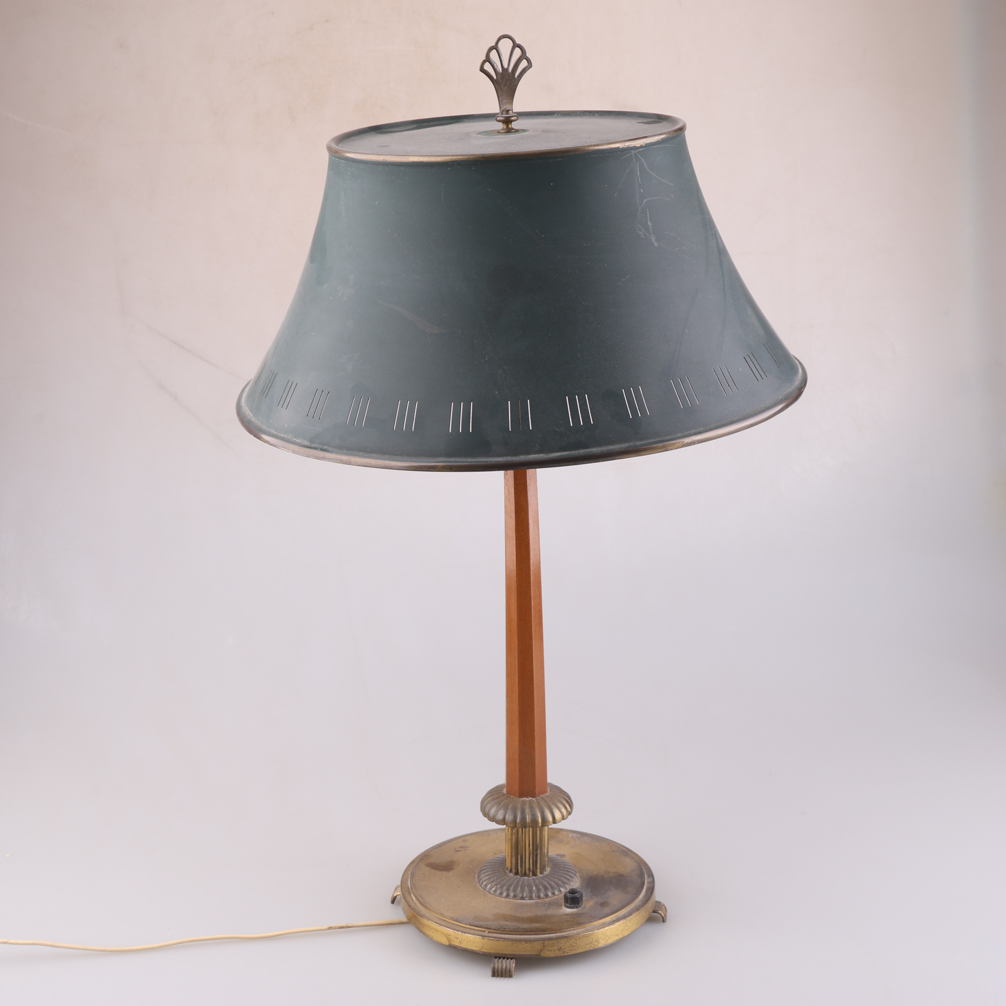 BORDSLAMPA, art-deco, Böhlmarks, 1920/30-tal.