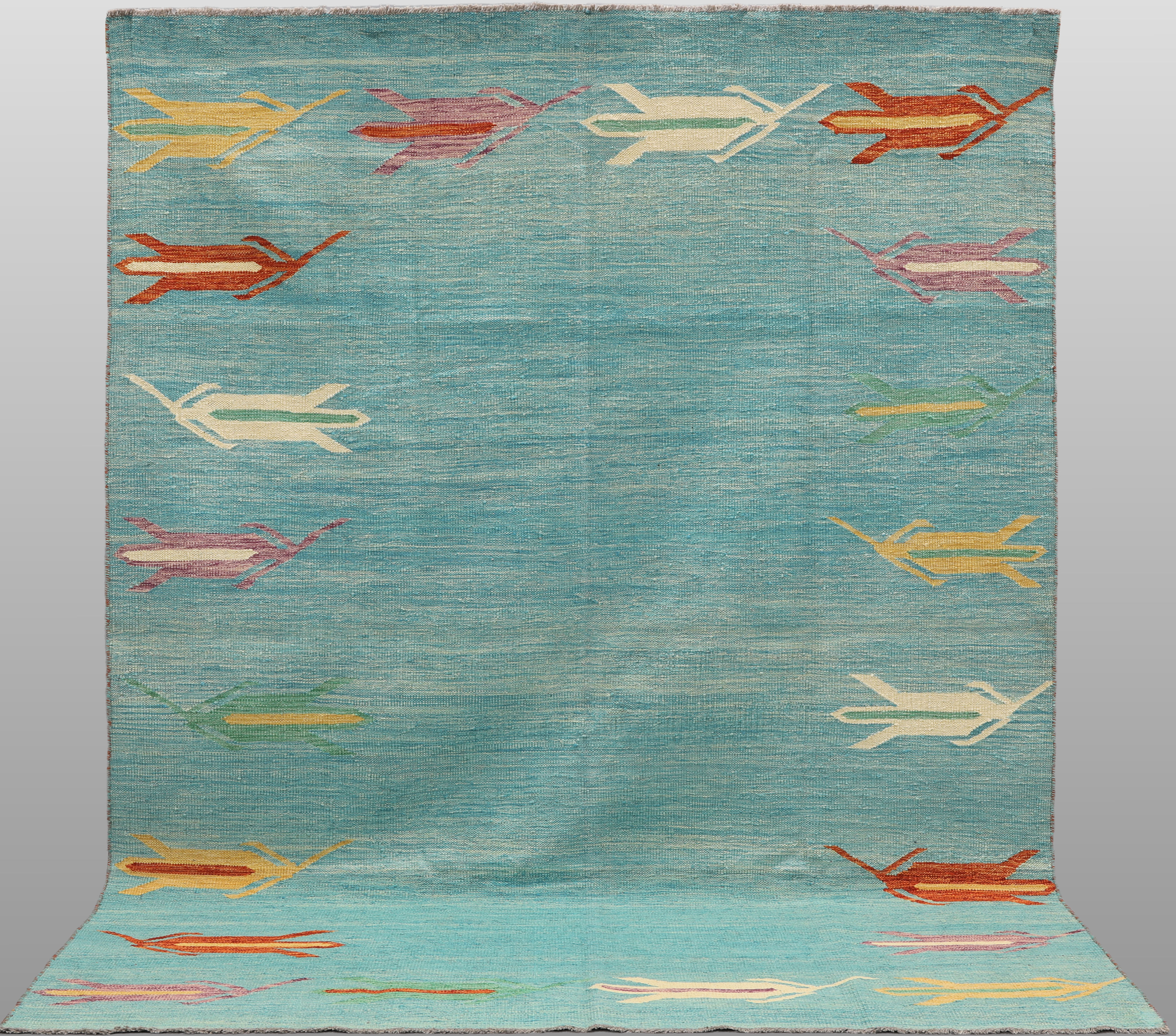 ORIENTMATTA. Kelim modern design, 296 x 200 cm.
