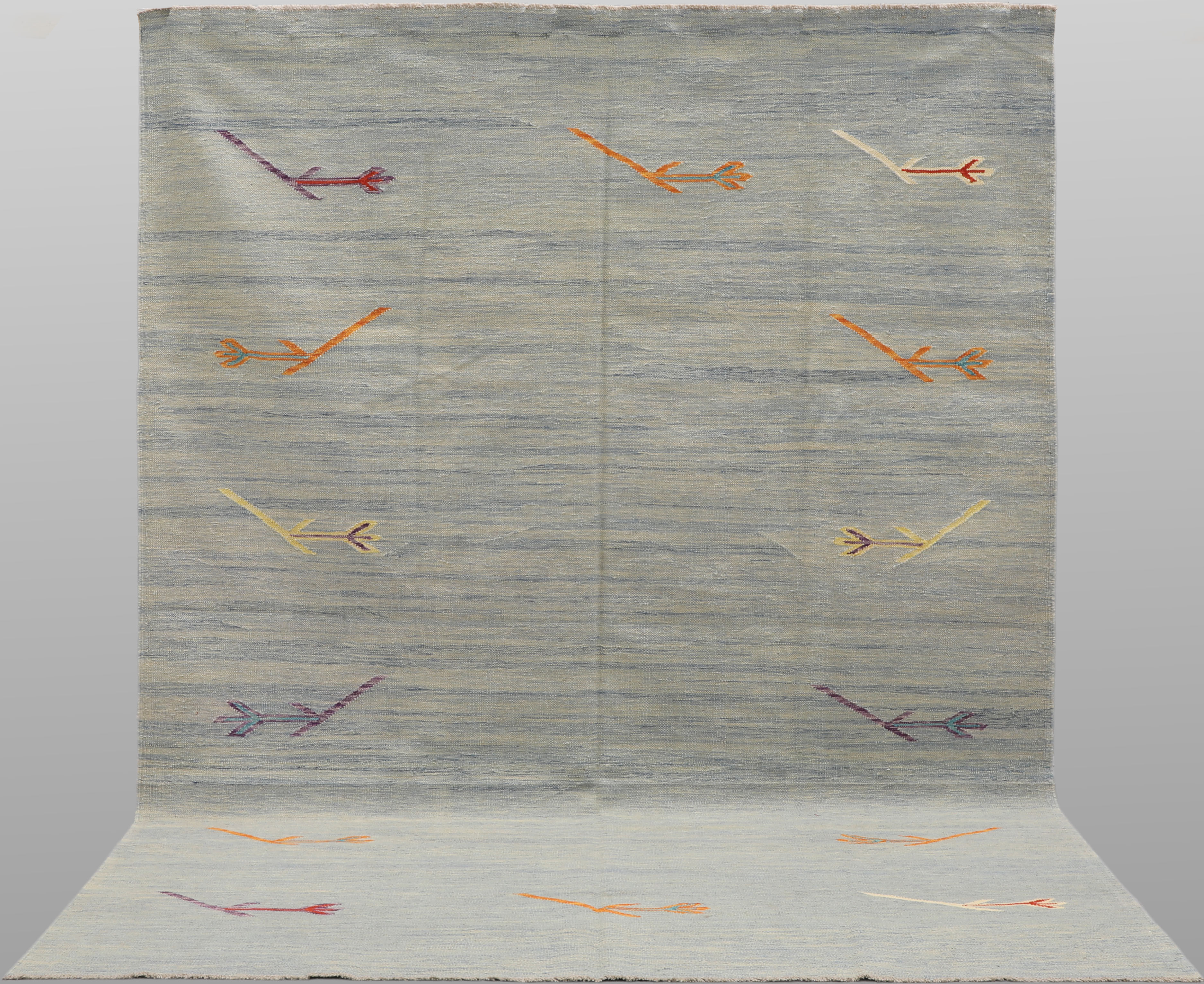 ORIENTMATTA. Kelim modern design, 295 x 203 cm.
