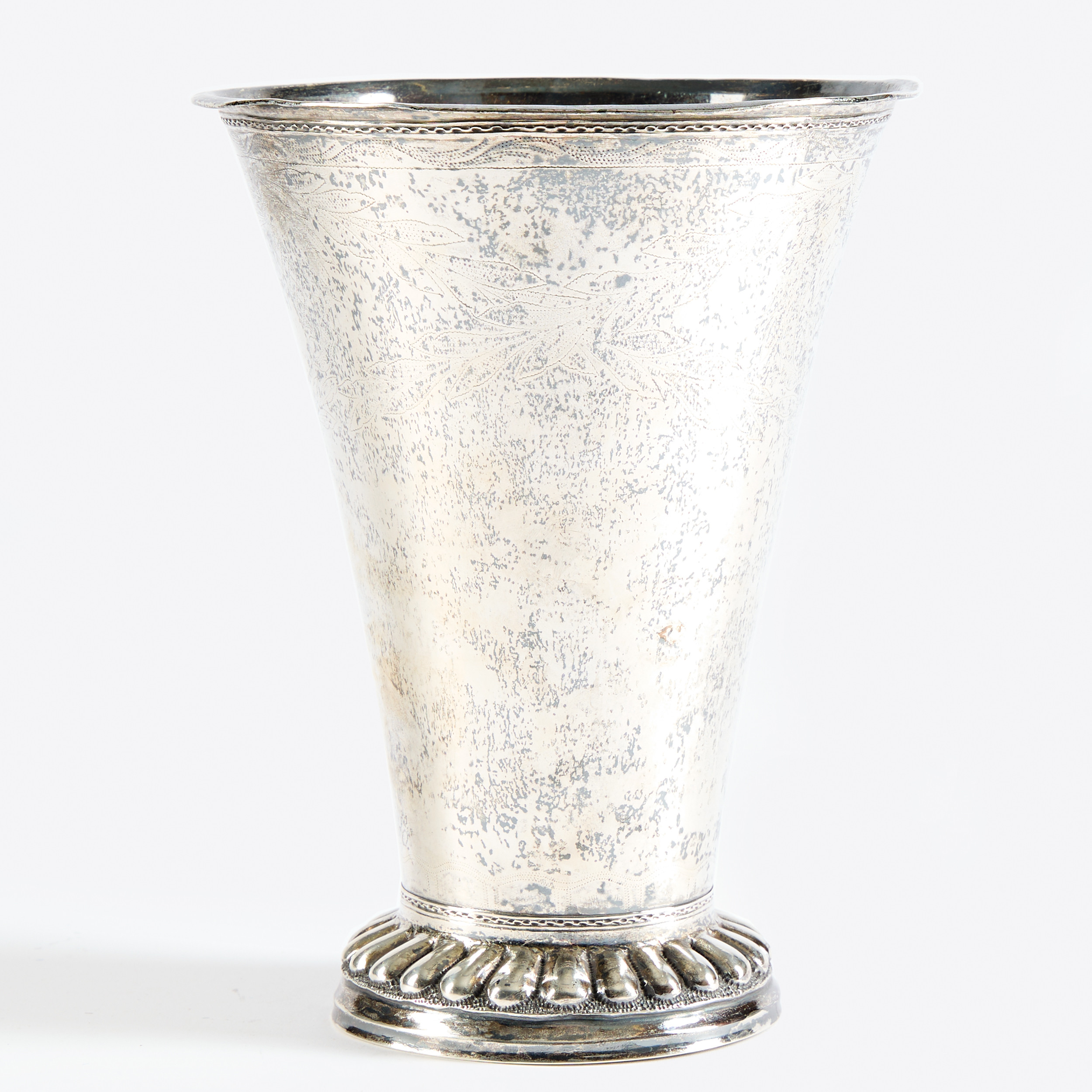 BÄGARE. Silver, Jeremias Wallbom, Uddevalla, 1797.