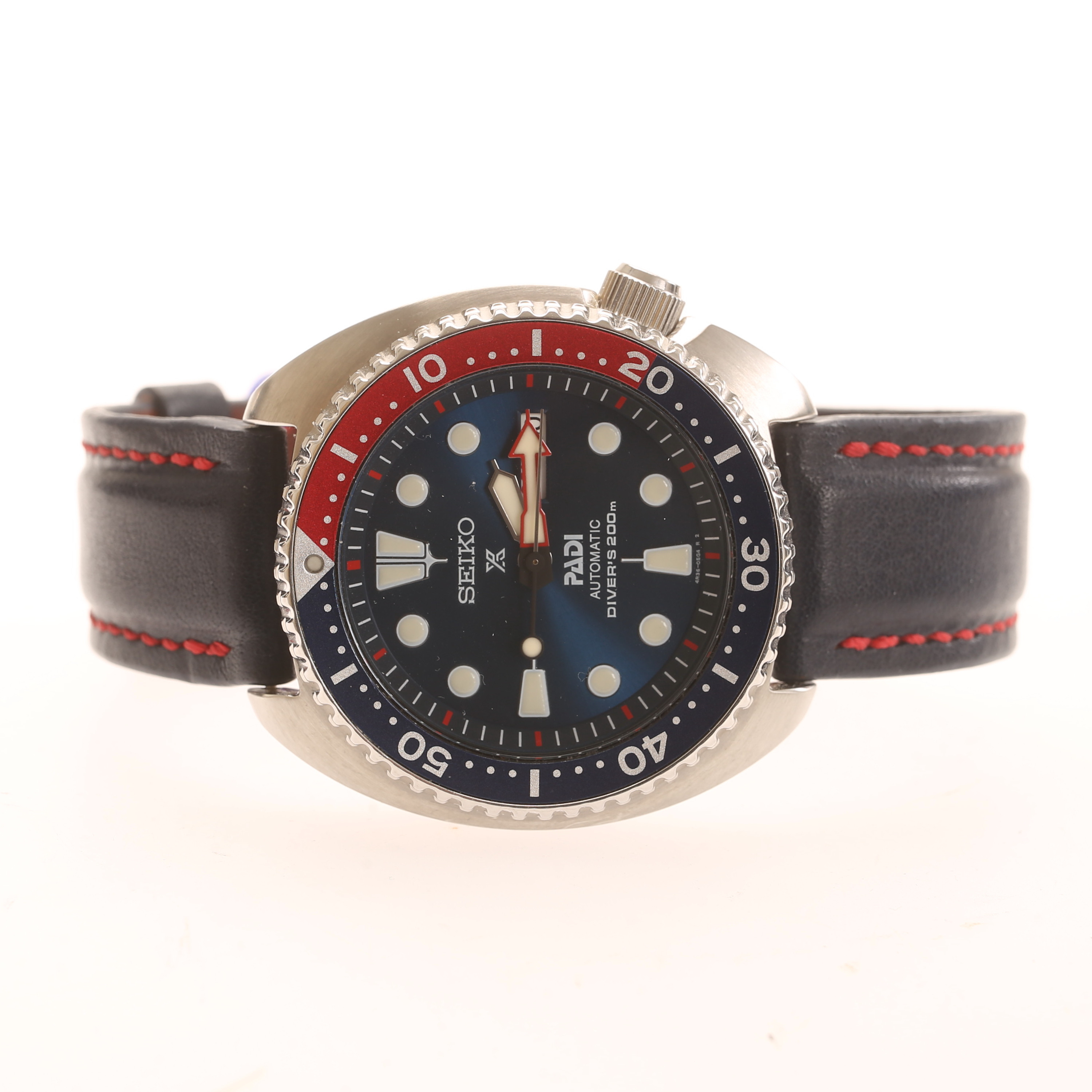HERRARMBANDSUR, stål, "Turtle Padi", SEIKO.