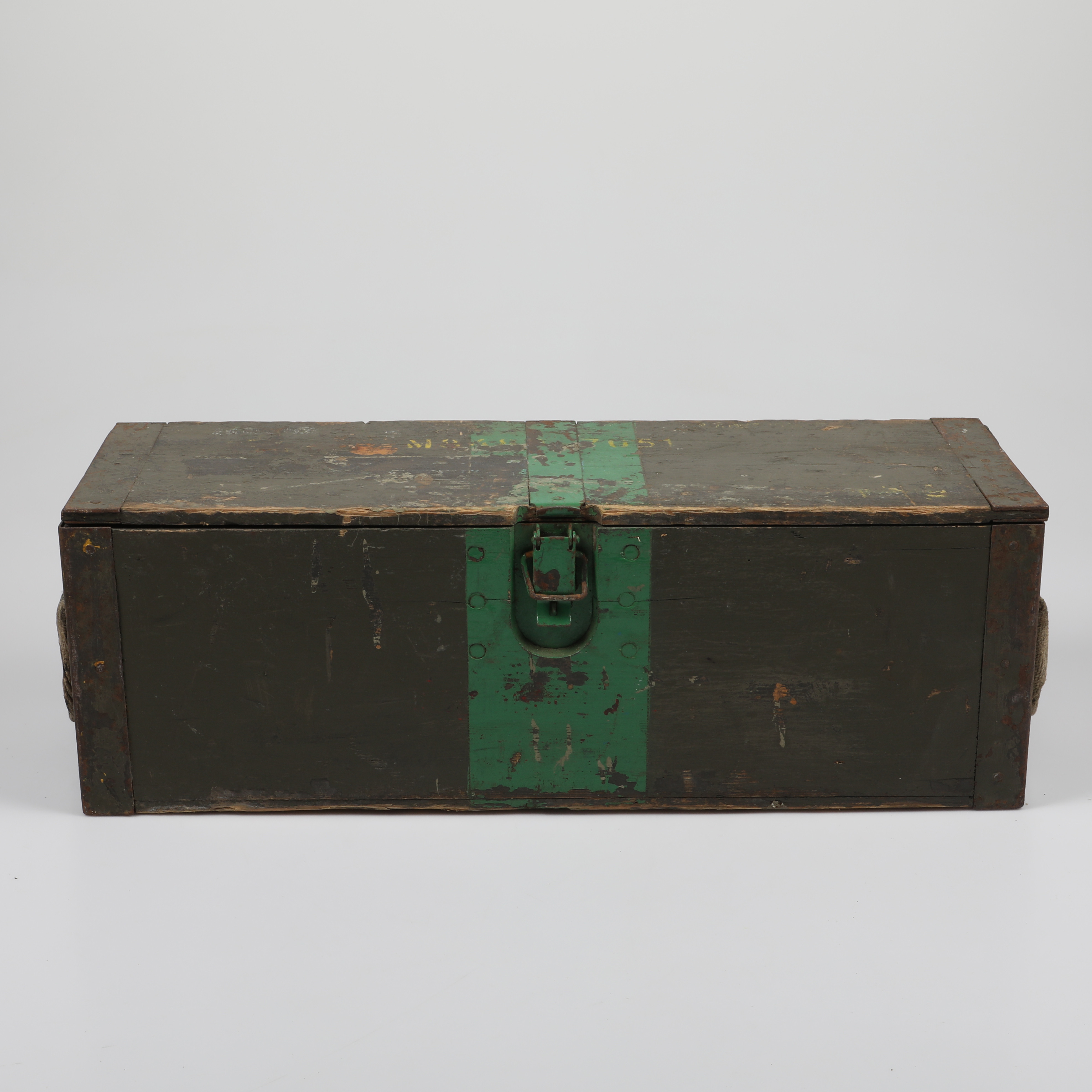 LÅDA, militären, trä/metall, 1900-tal.