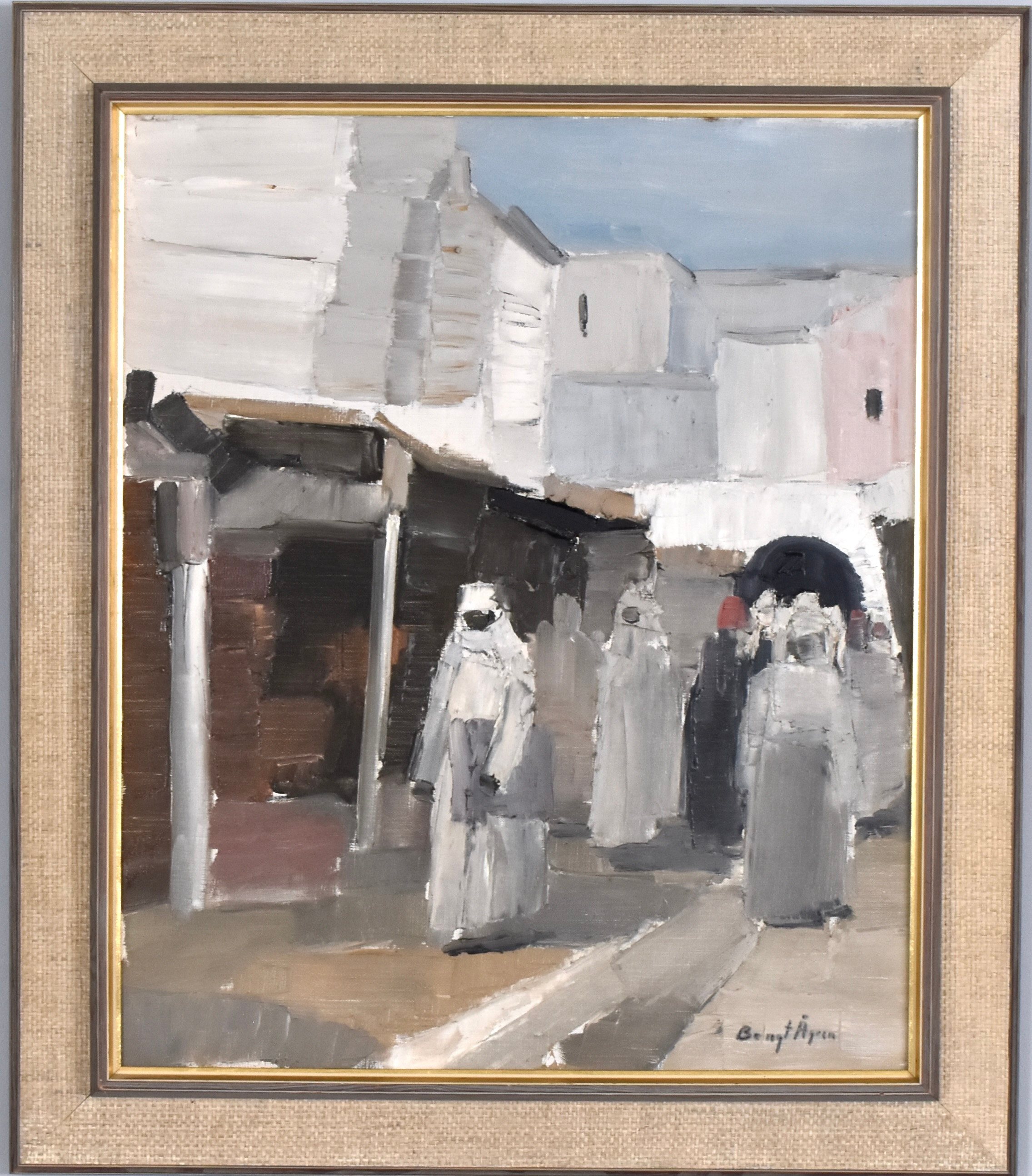 BENGT ÅGREN. Olja på duk.