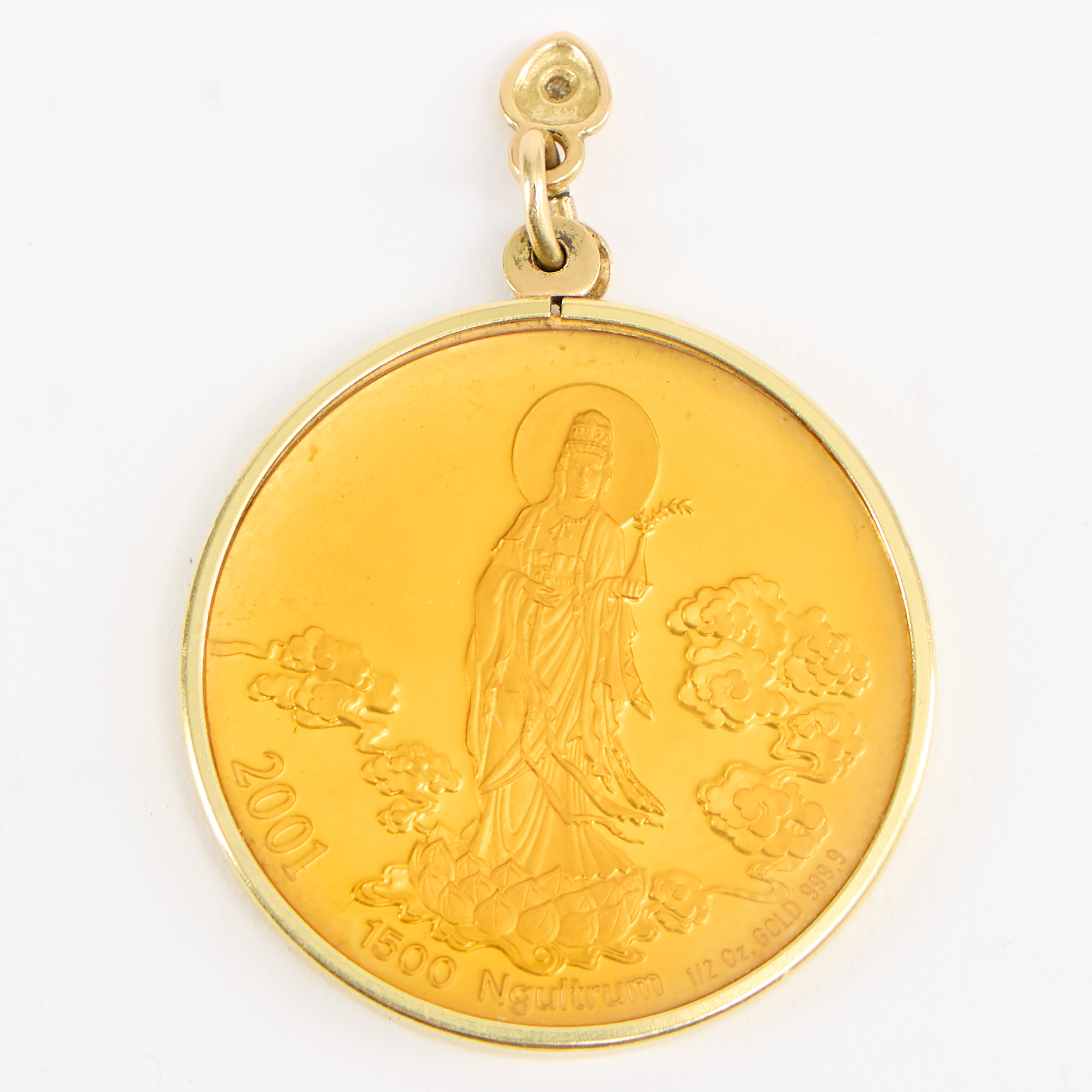 MYNT, guld 23K, 1500 Ngultrum, Bhutan.