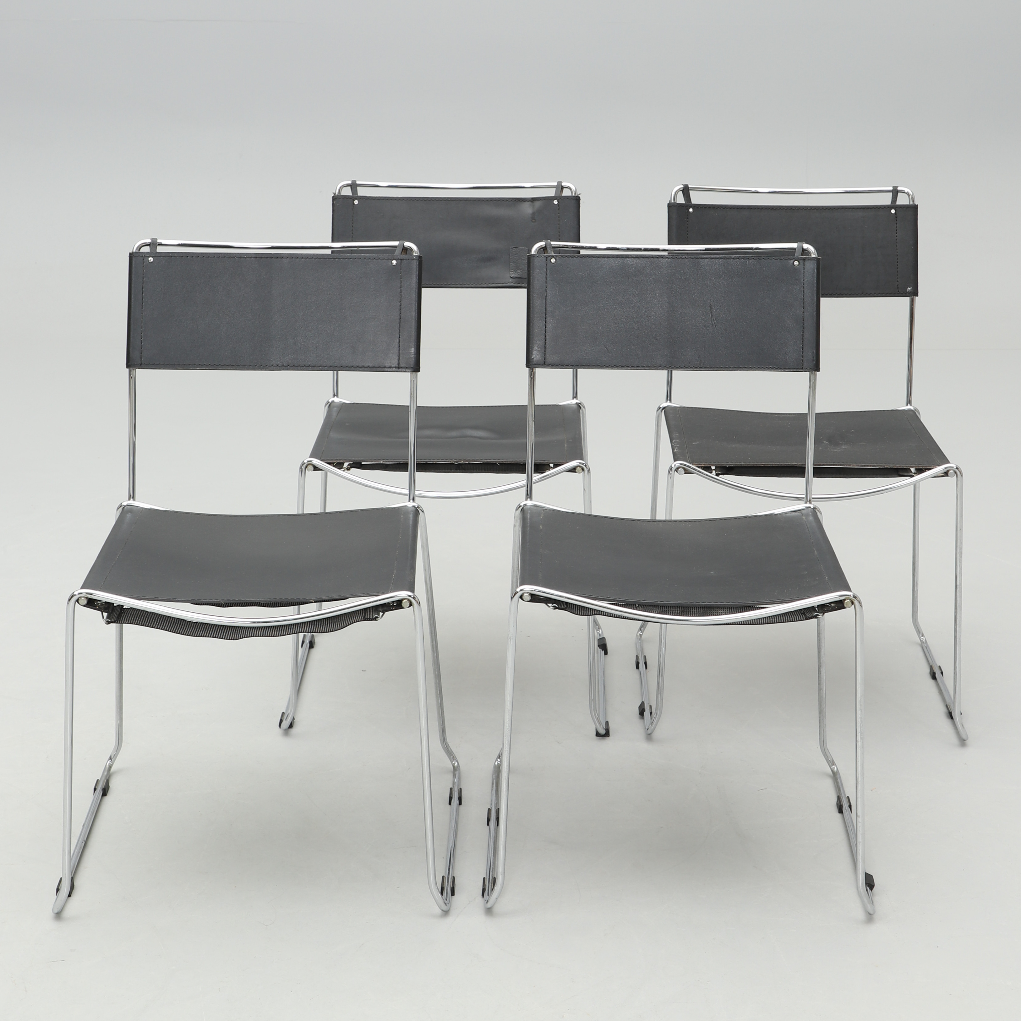 GIANDOMENICO BELOTTI. STOLAR, 4 st, för Alias, Italien 1980-tal.