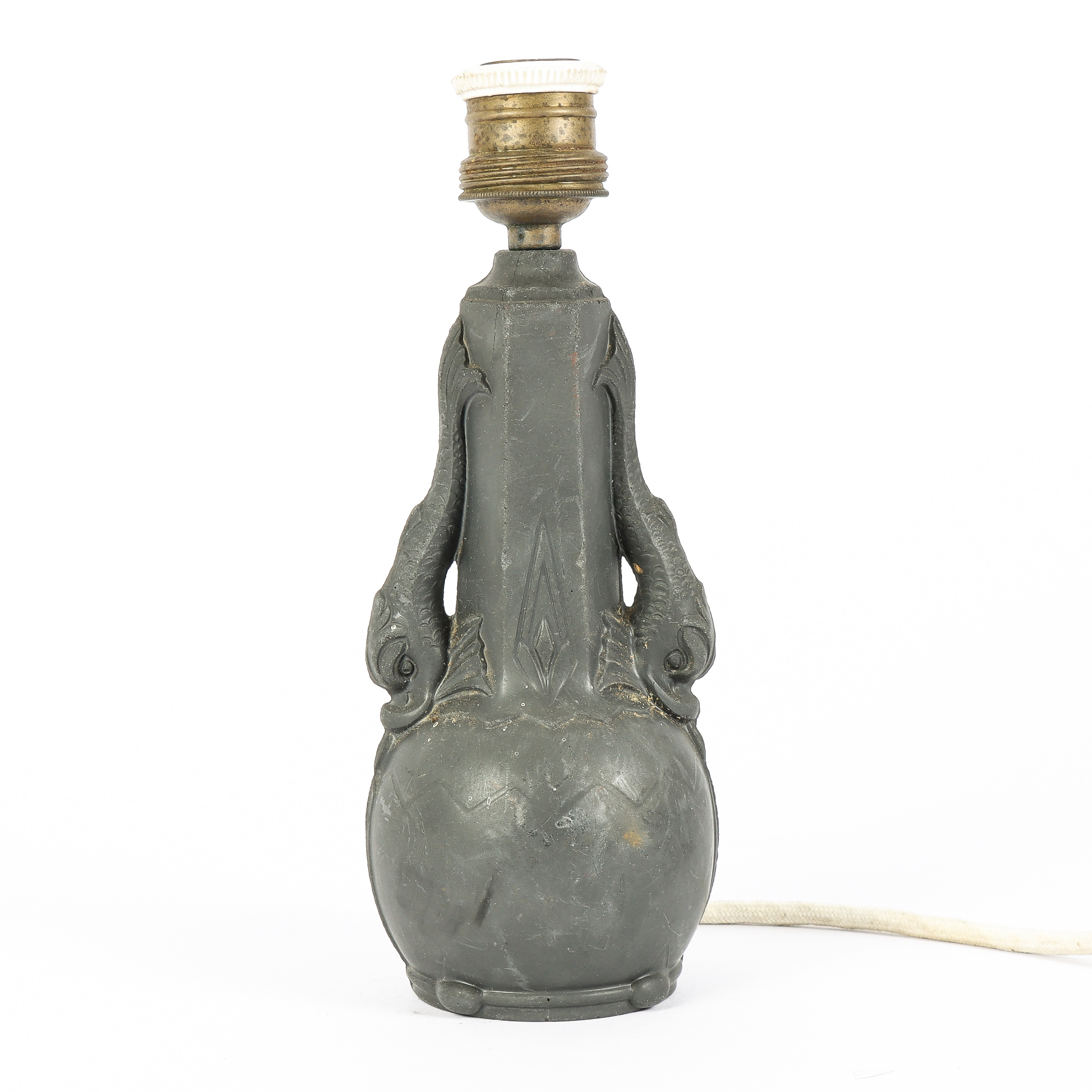 LAMPFOT metall, 1900-talets första hälft.