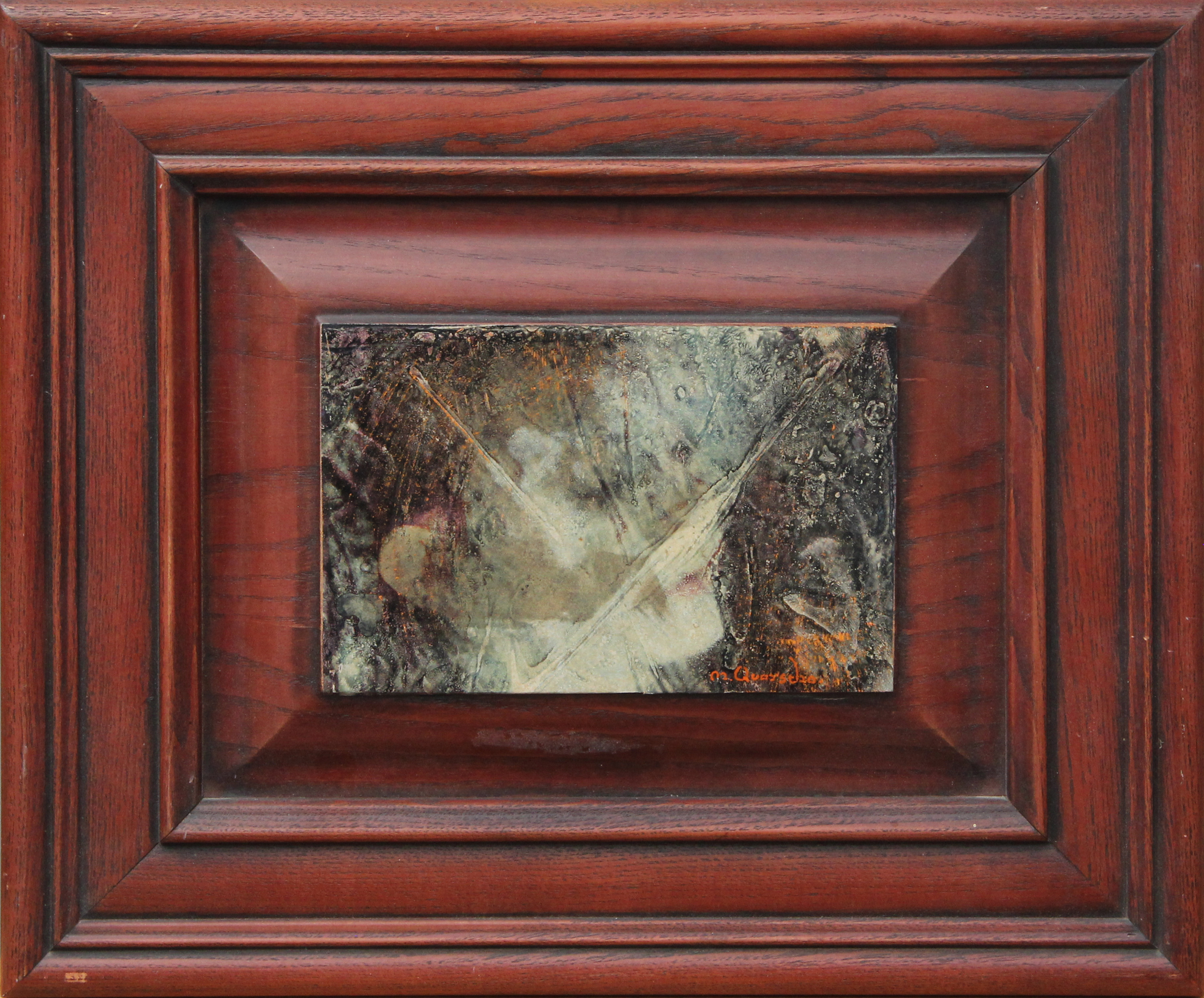 MIKAEL QUARSEBO. OLJA, på trä.