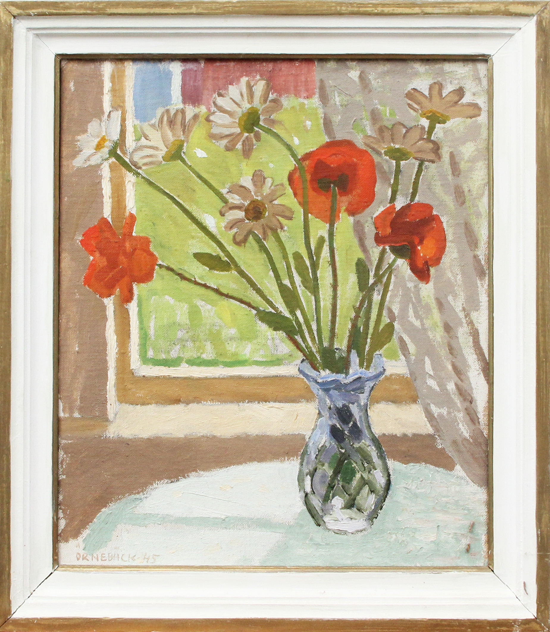 LENNART ÖRNEBÄCK. OLJA, på duk, signerad, 1945.