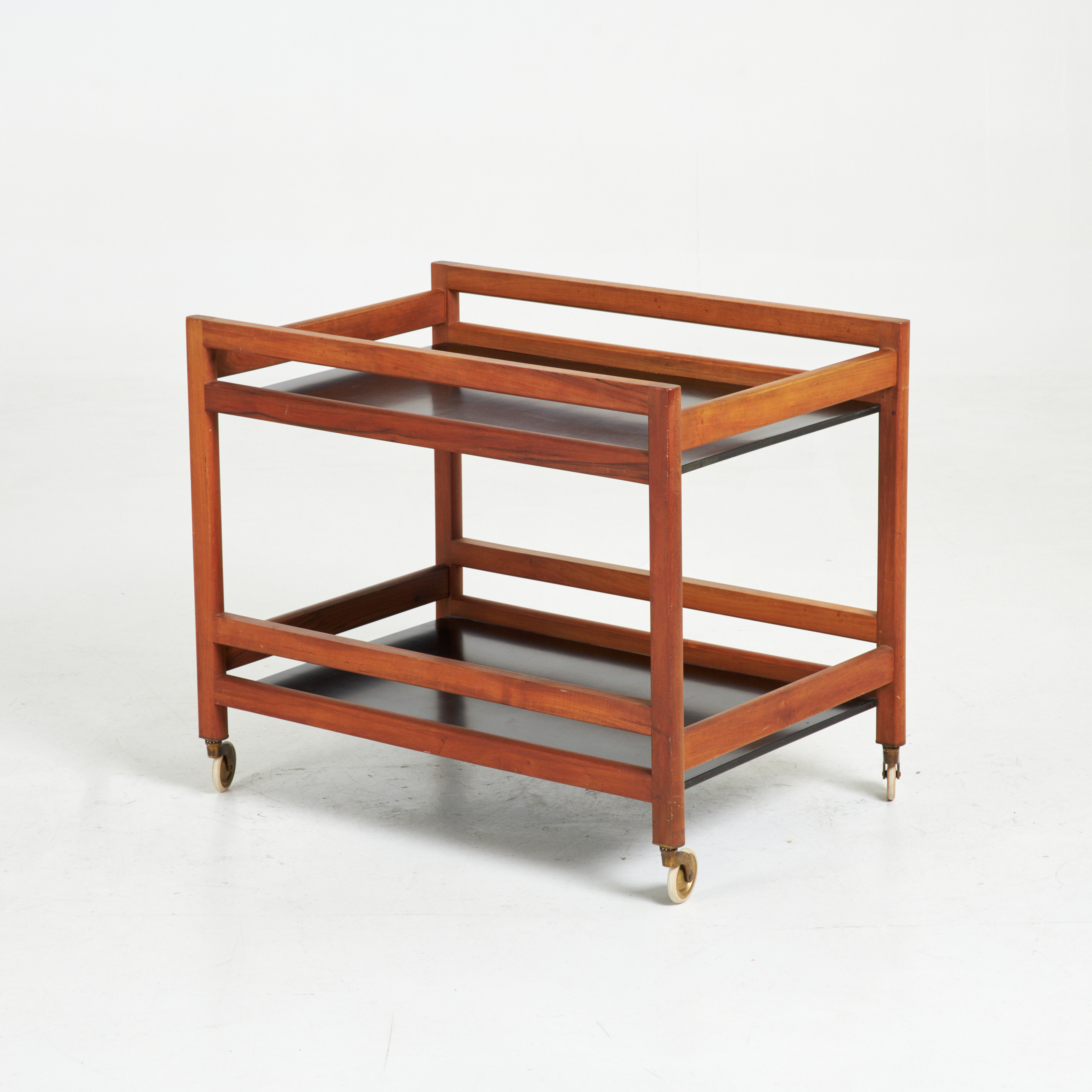 BØRGE MOGENSEN. Serveringsvagn, modell 5370, Fredericia Stolefabrik, Danmark, teak.