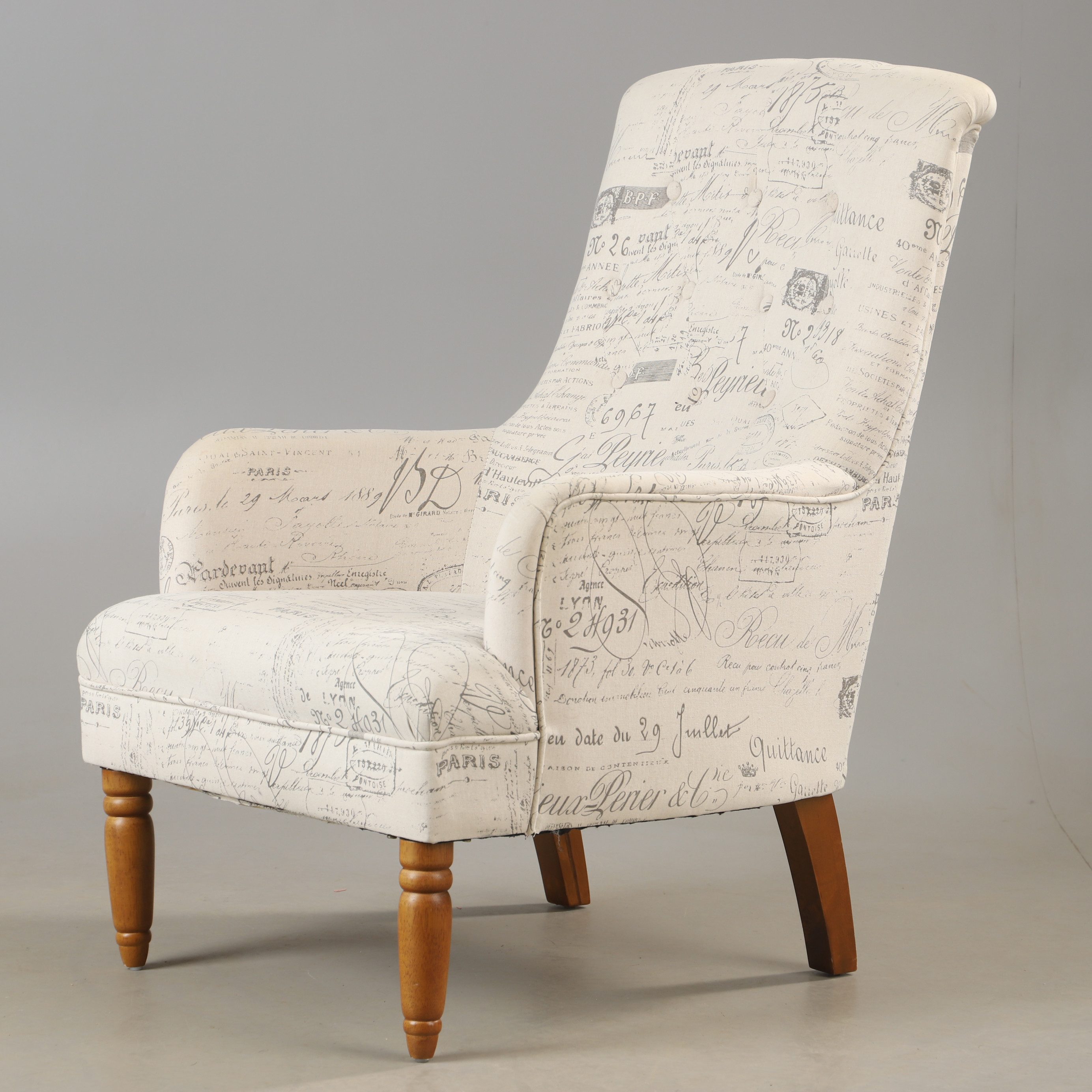 FÅTÖLJ, textilklädsel, 2000-tal.