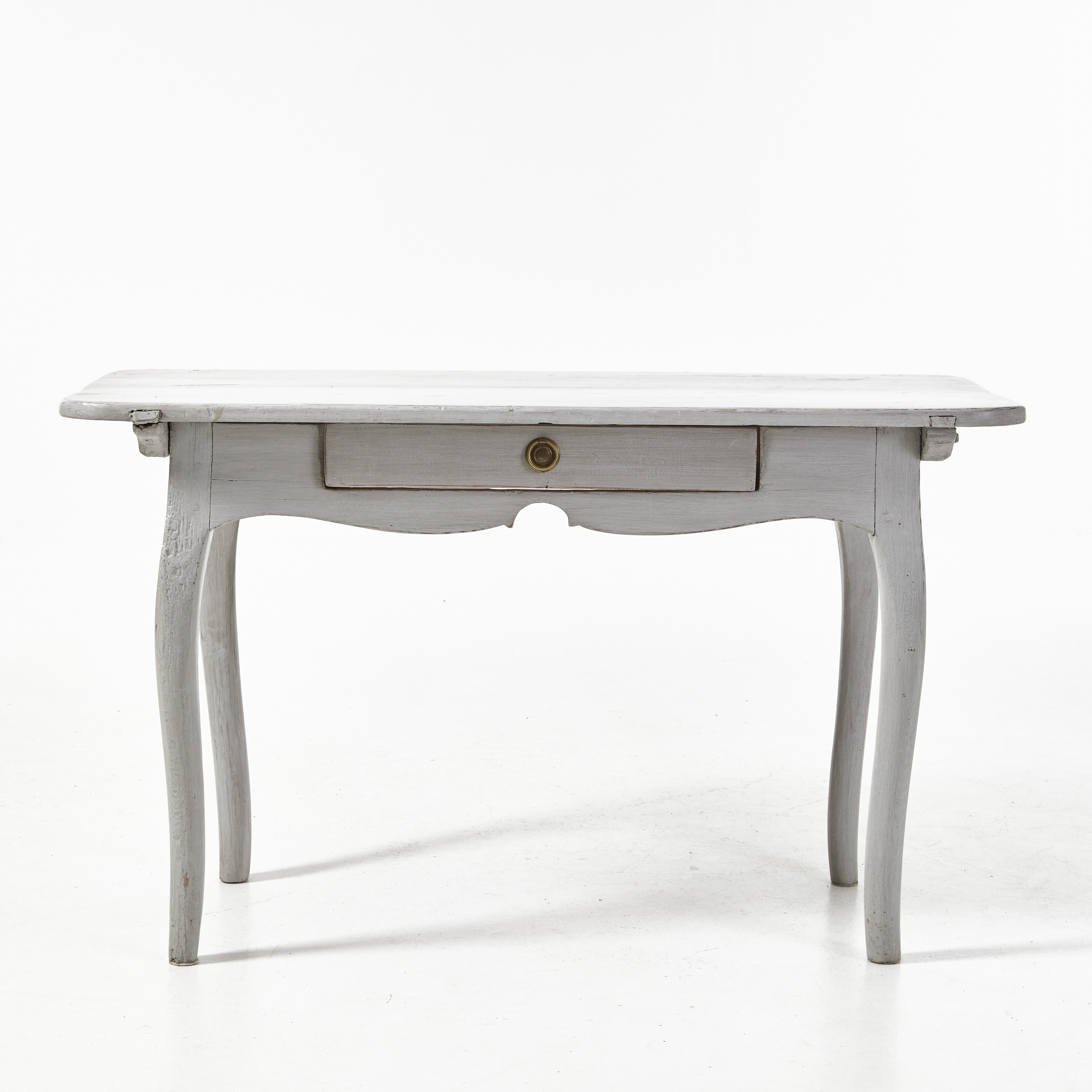 SKRIVBORD, rokoko, bemålat, 1700-tal.