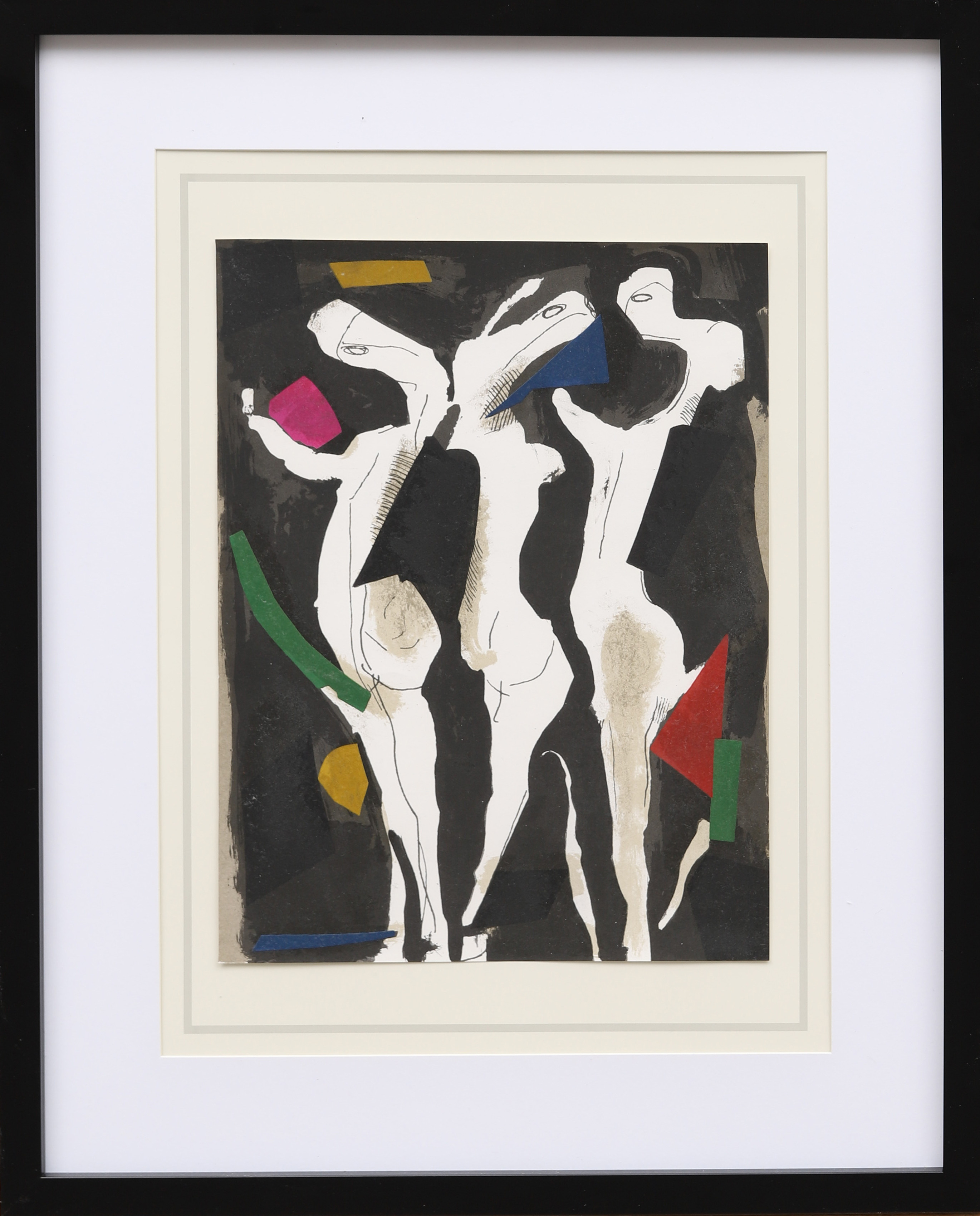 MARINO MARINI. "Le Sacre du Printemps", färglitografi ur XX:e siècle nr 40 1973.