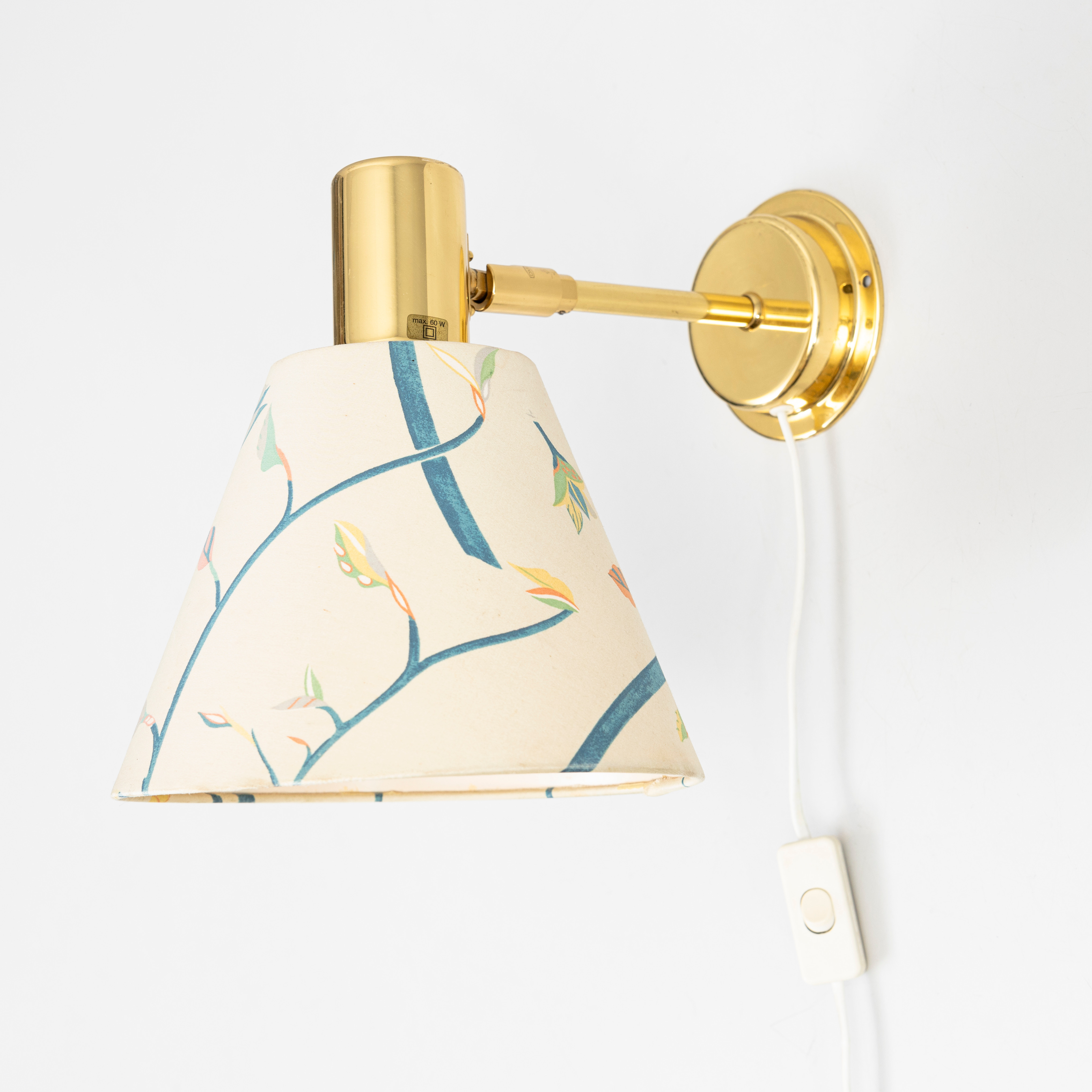 TOMAS JELINEK & KARIN MOBRING. Vägglampa, mässing, "Stockholm", IKEA.