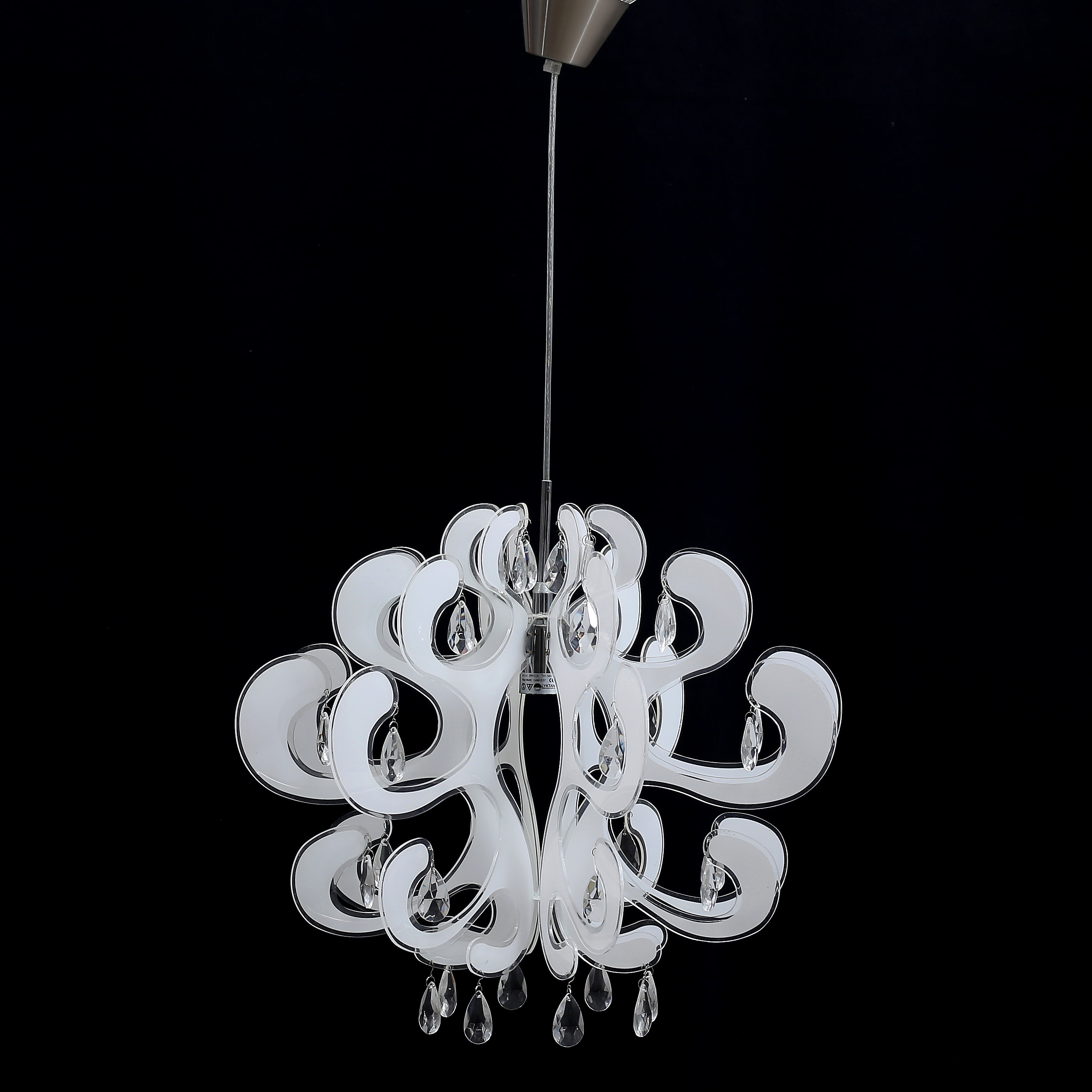 TAKLAMPA, plast med prismor, Lyktan, Bankeryd, 2000-tal.