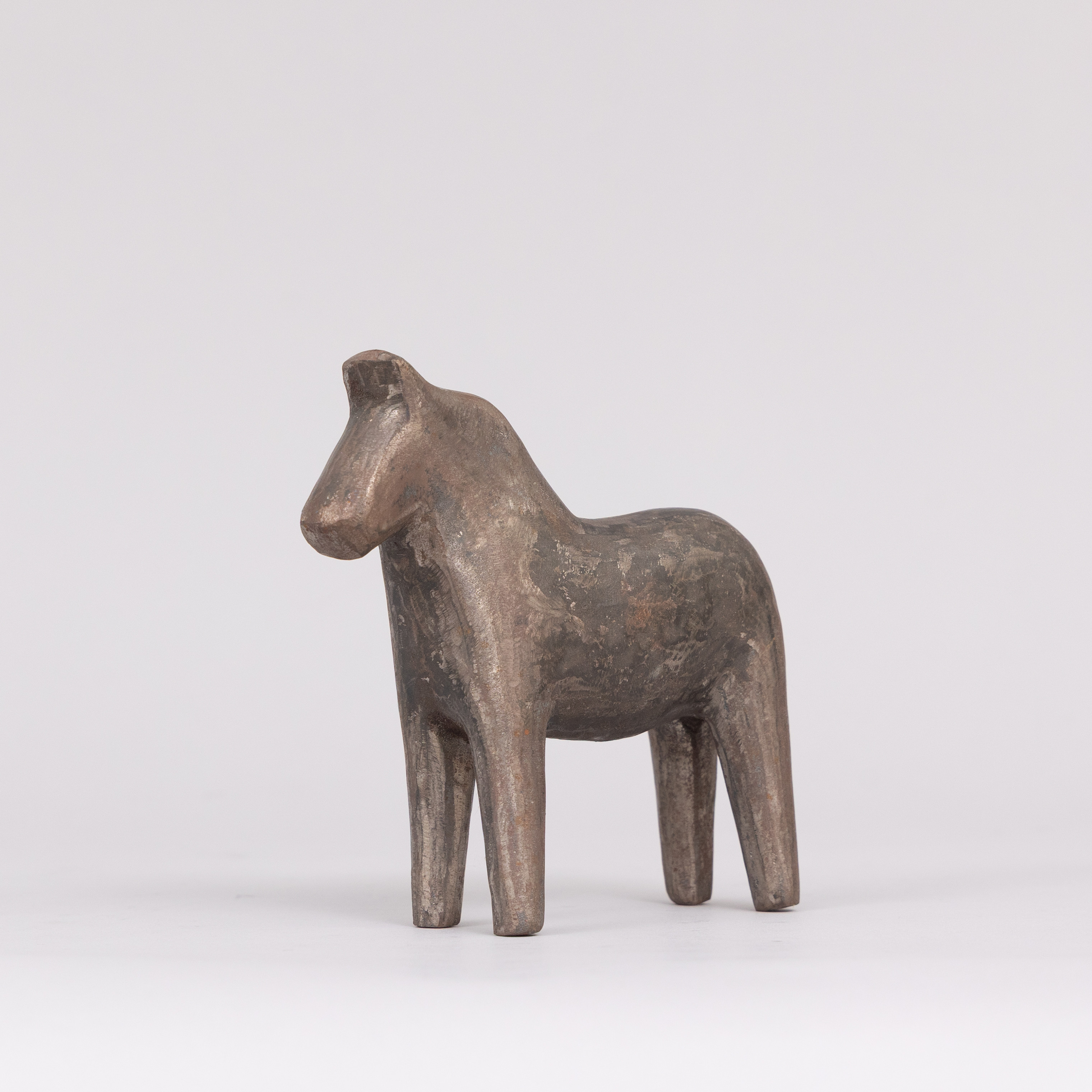 SKULPTUR, Dalahäst, "Raw", "järn, omärkt.