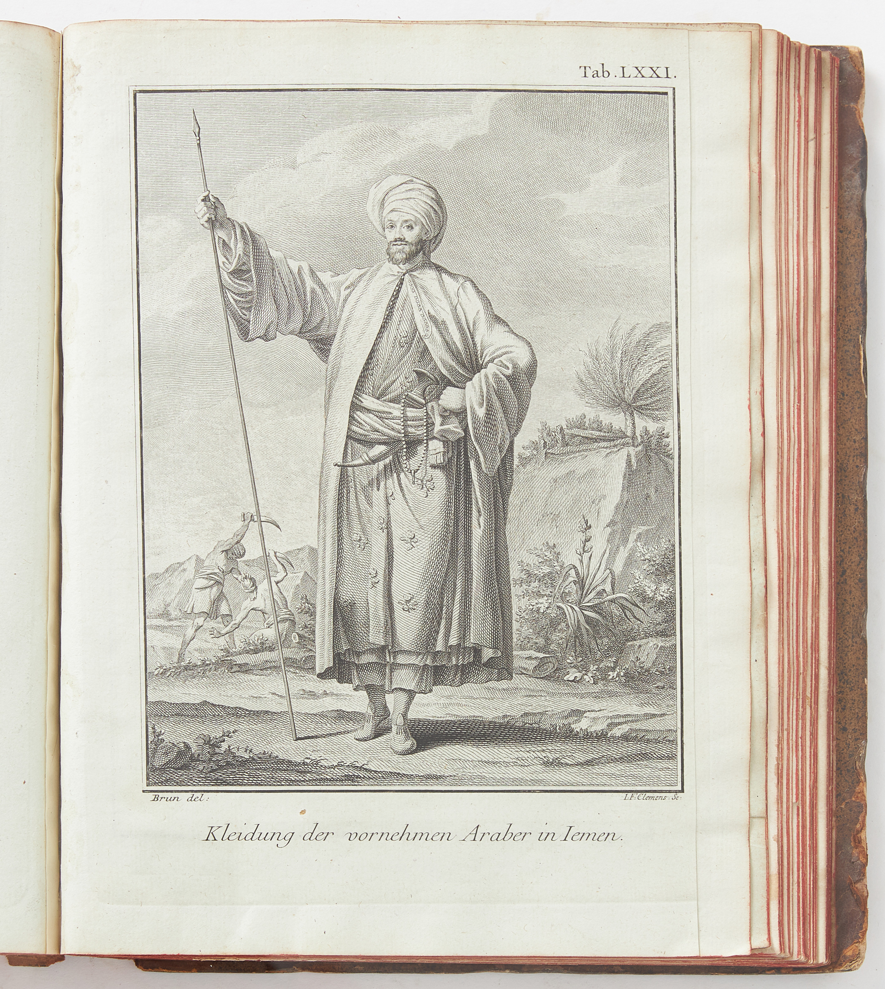 NIEBUHR, REISEBESCHREIBUNG NACH ARABIEN, 1774-78, 3 volumes.