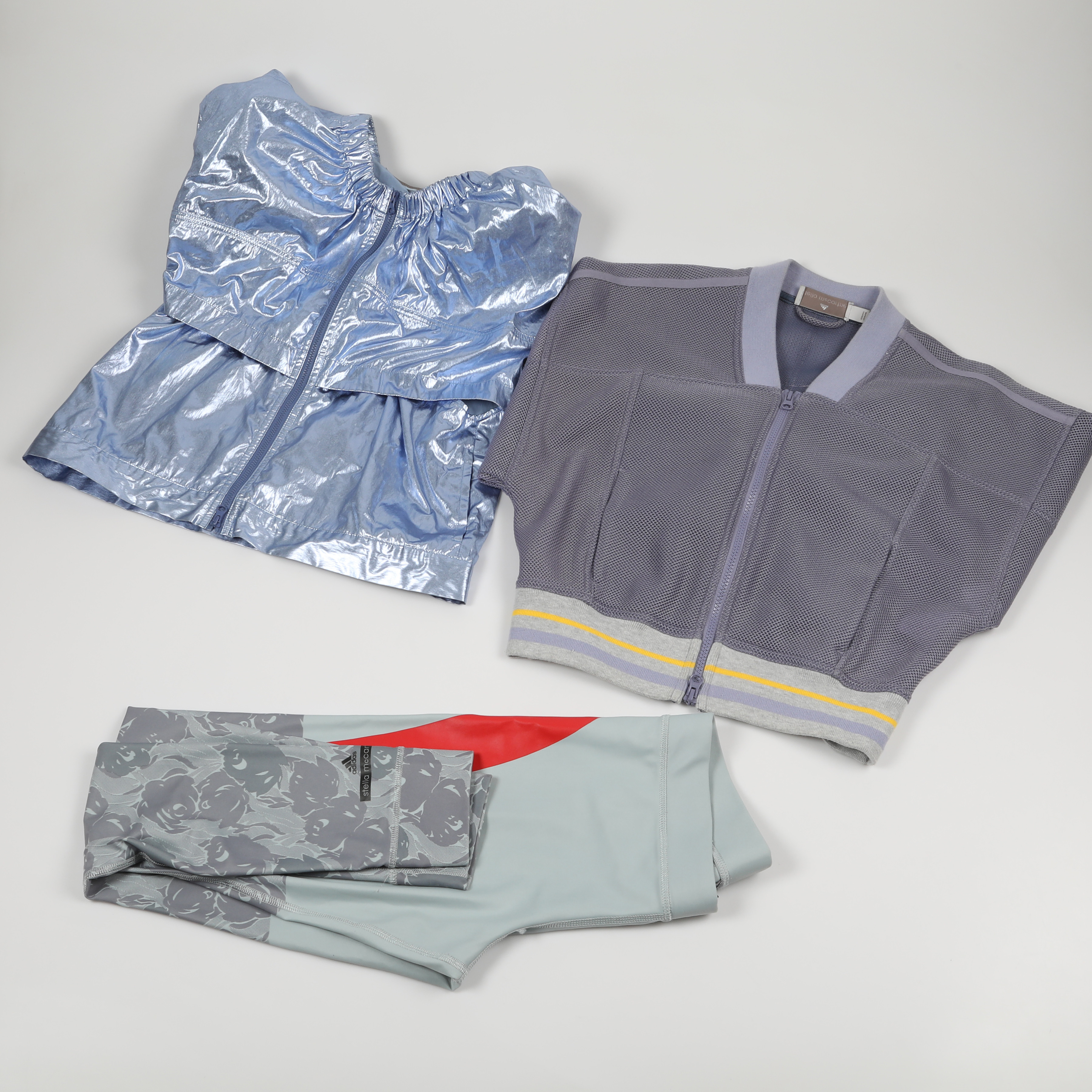 STELLA MCCARTNEY. Träningskläder, 3 stycken, "StellaSport", Adidas.