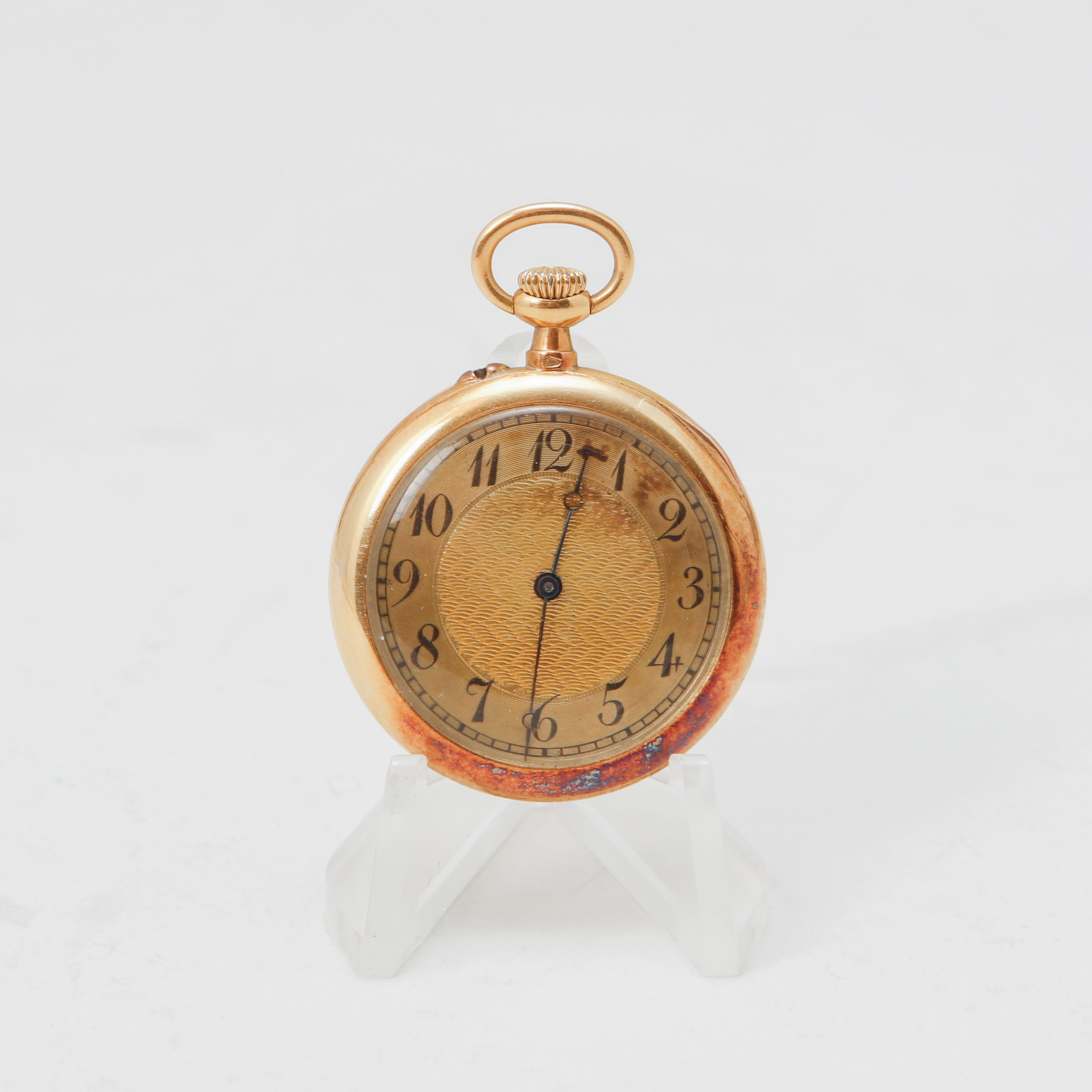 FICKUR, 18k guld, totalvikt ca 21,5 gram.