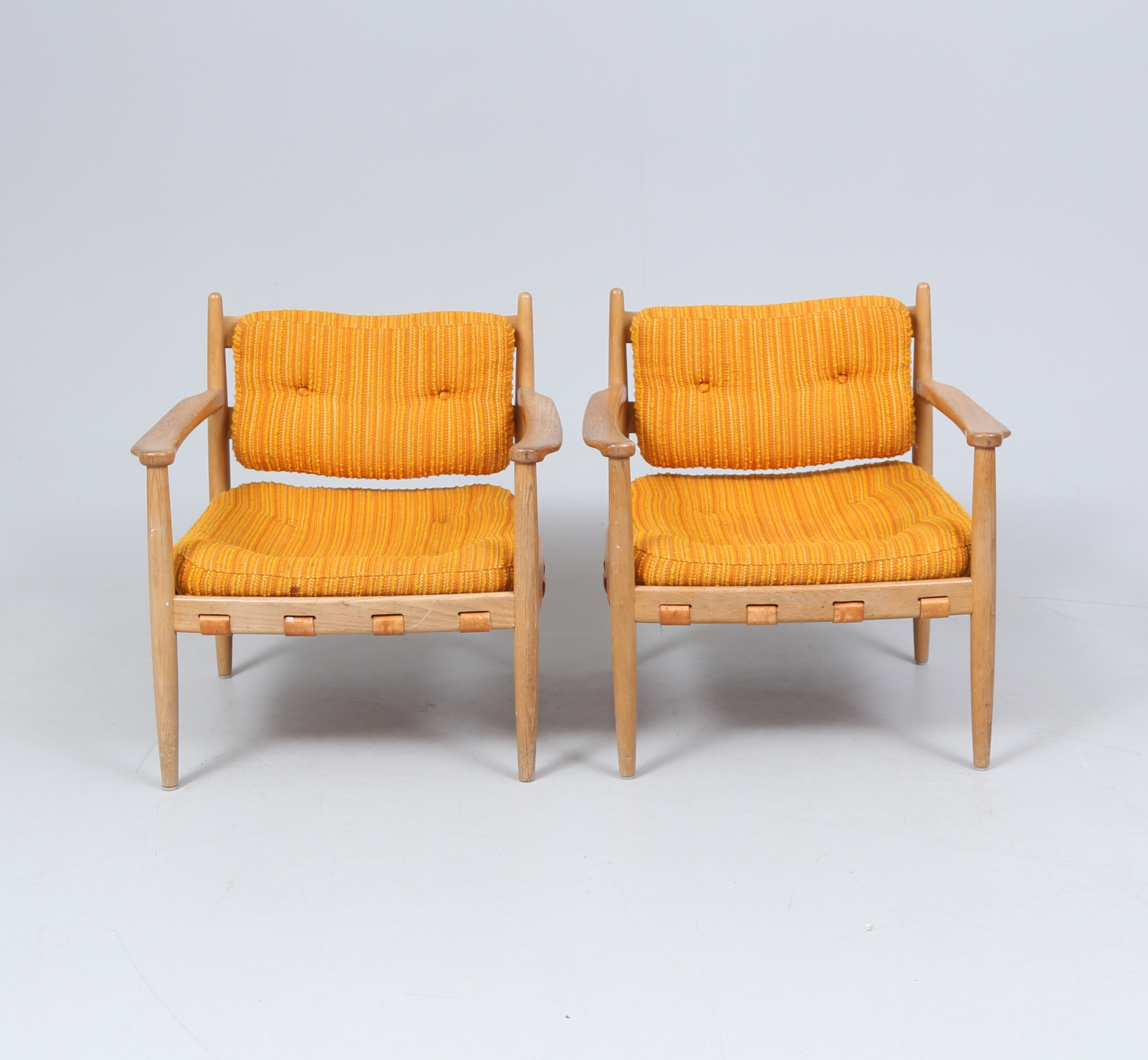 ERIC MERTHEN. "Cadett", fåtöljer, 1 par, IRE Möbler, Skillingaryd, 1960-tal.