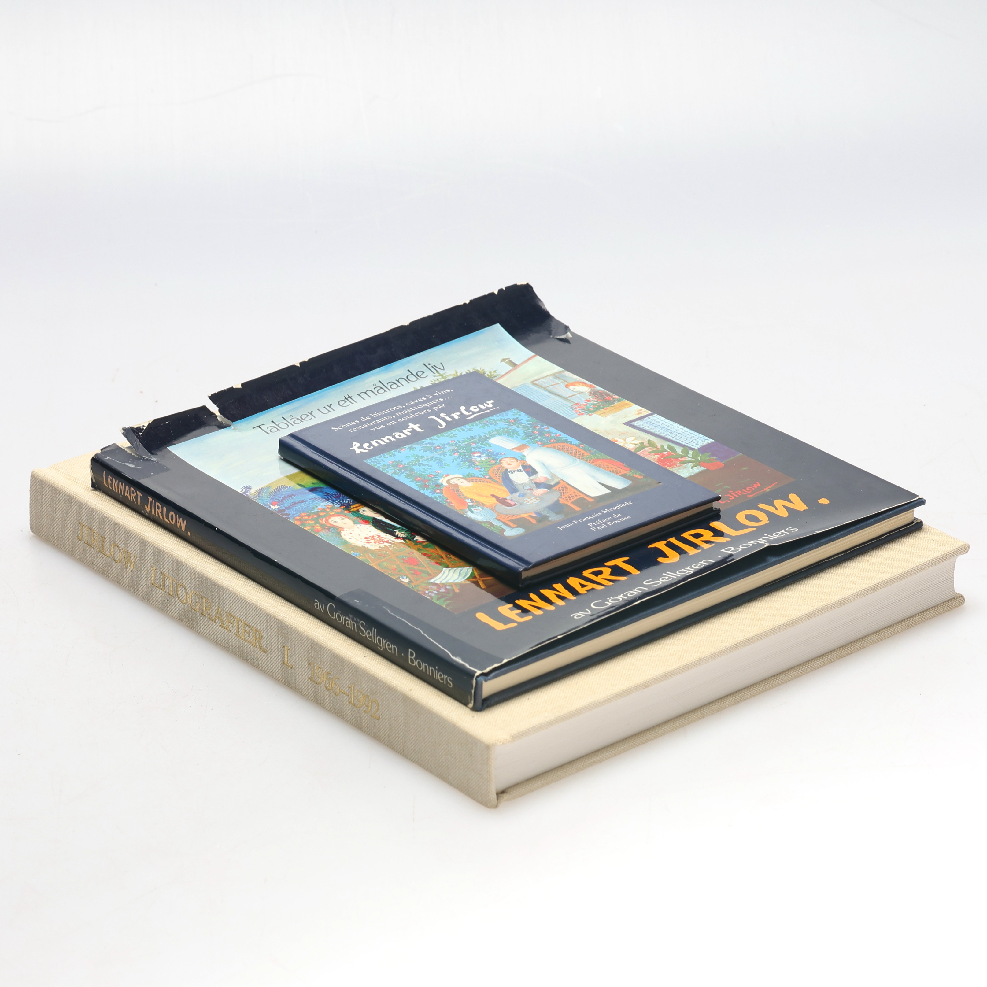 LENNART JIRLOW, 3st böcker.