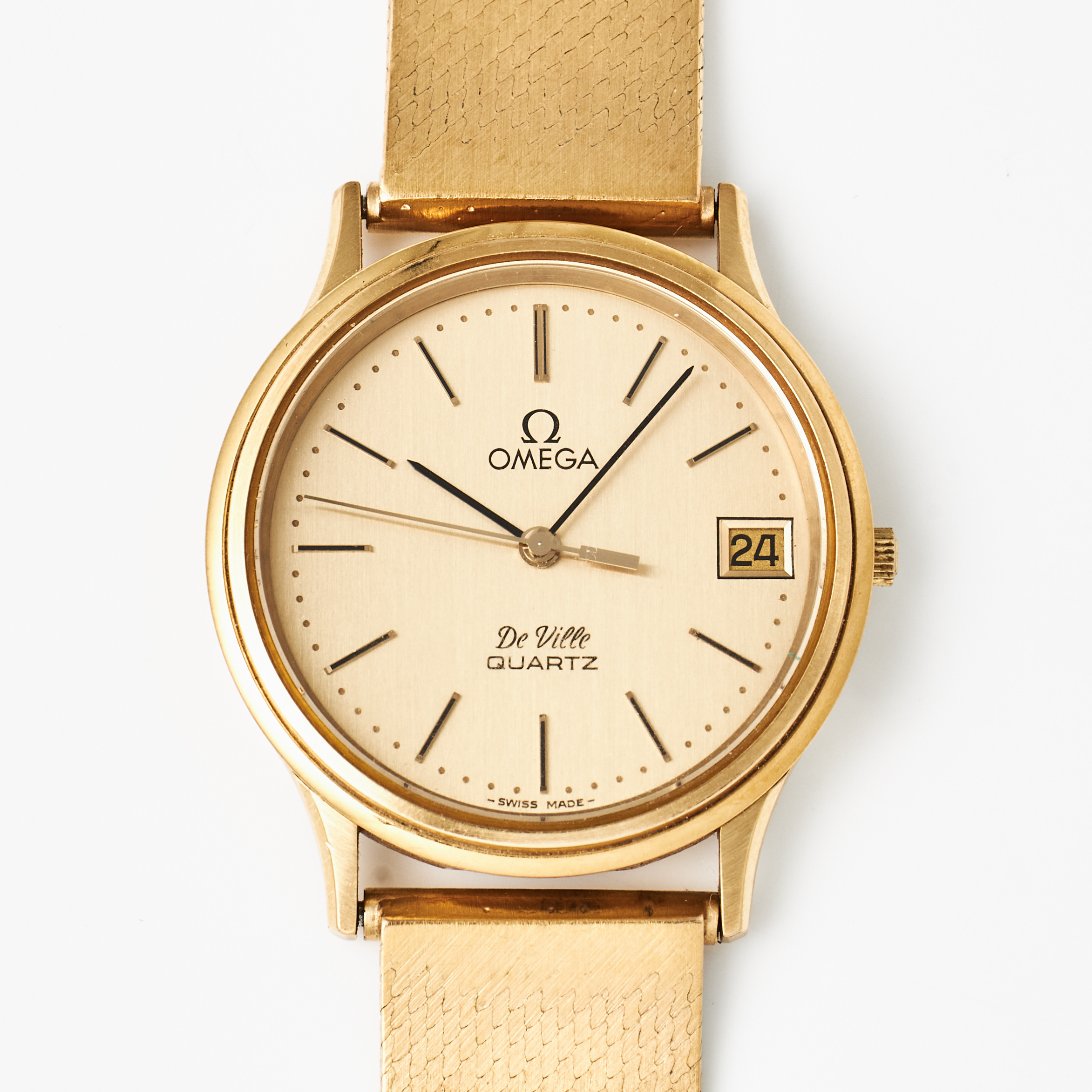 OMEGA, De Ville, armbandsur, 34 mm, doublé (20 micron), ca 1978.