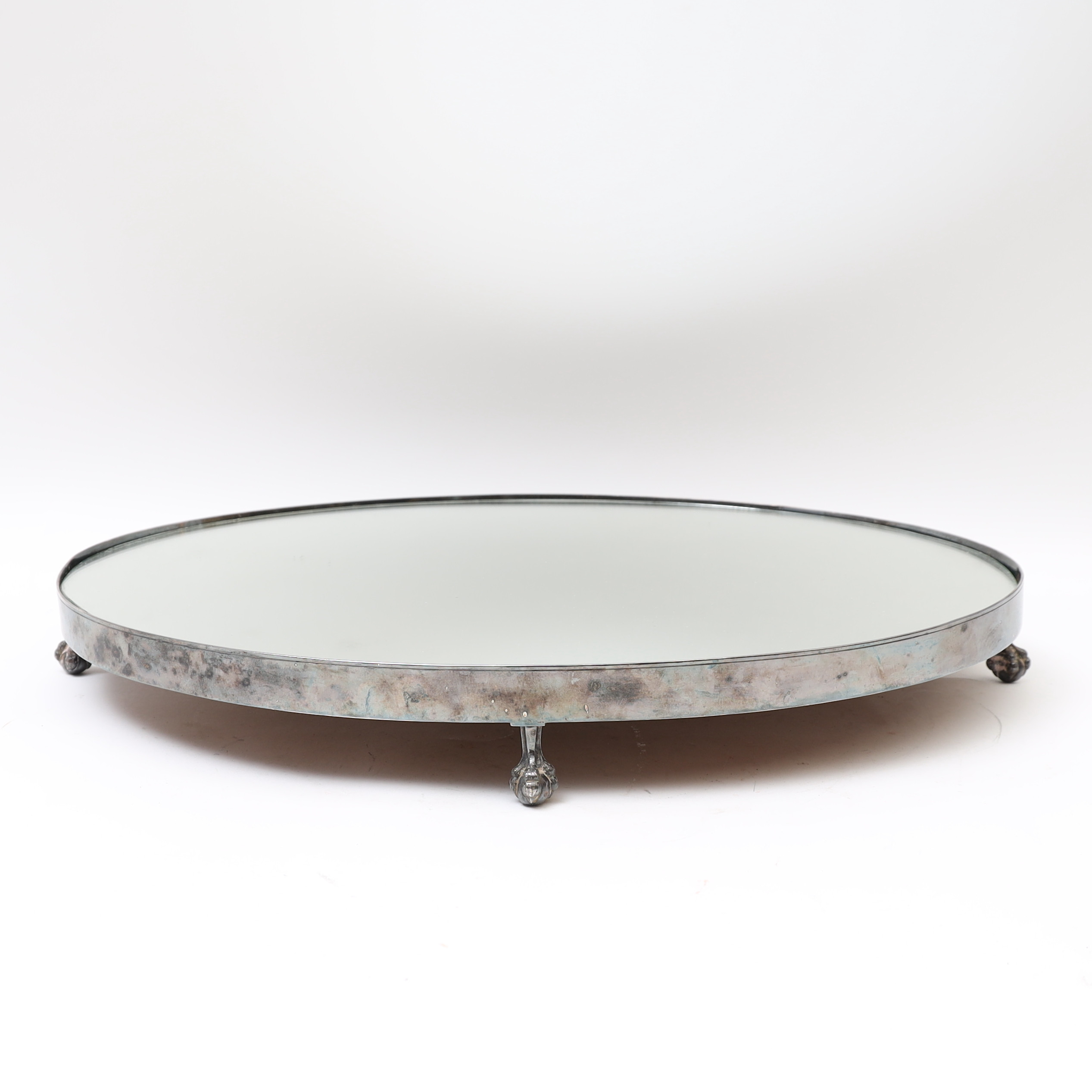 CARL HENRIC BROLIN. (bronsfabrikör i Stockholm 1799-1827), bordsplateau, sengustaviannskt stockholmsarbete, stämplad CHB.