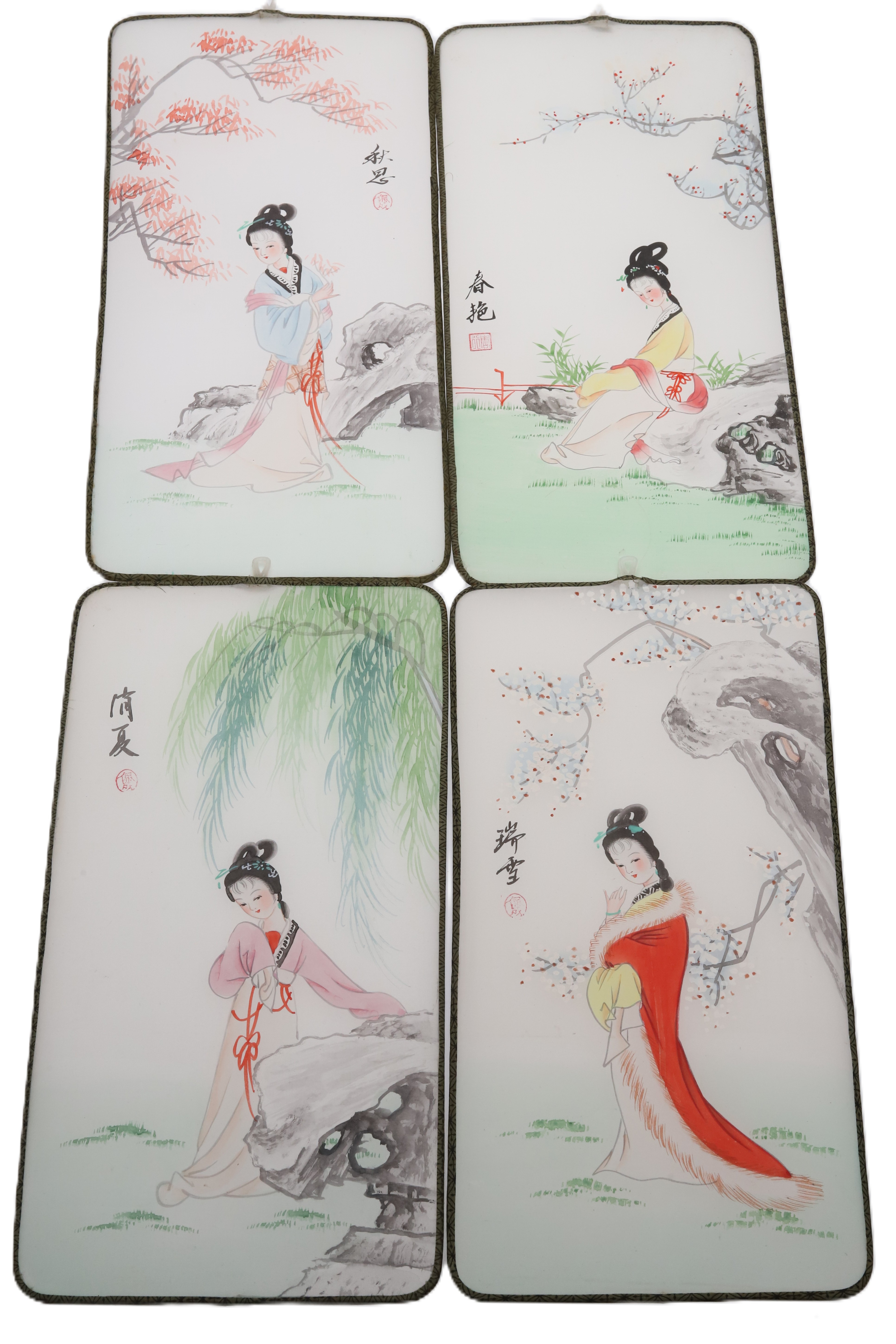 ORIENTALISKA MÅLNINGAR (4). TROLIGEN FÖRSTA HÄLFTEN AV 1900 TALET.