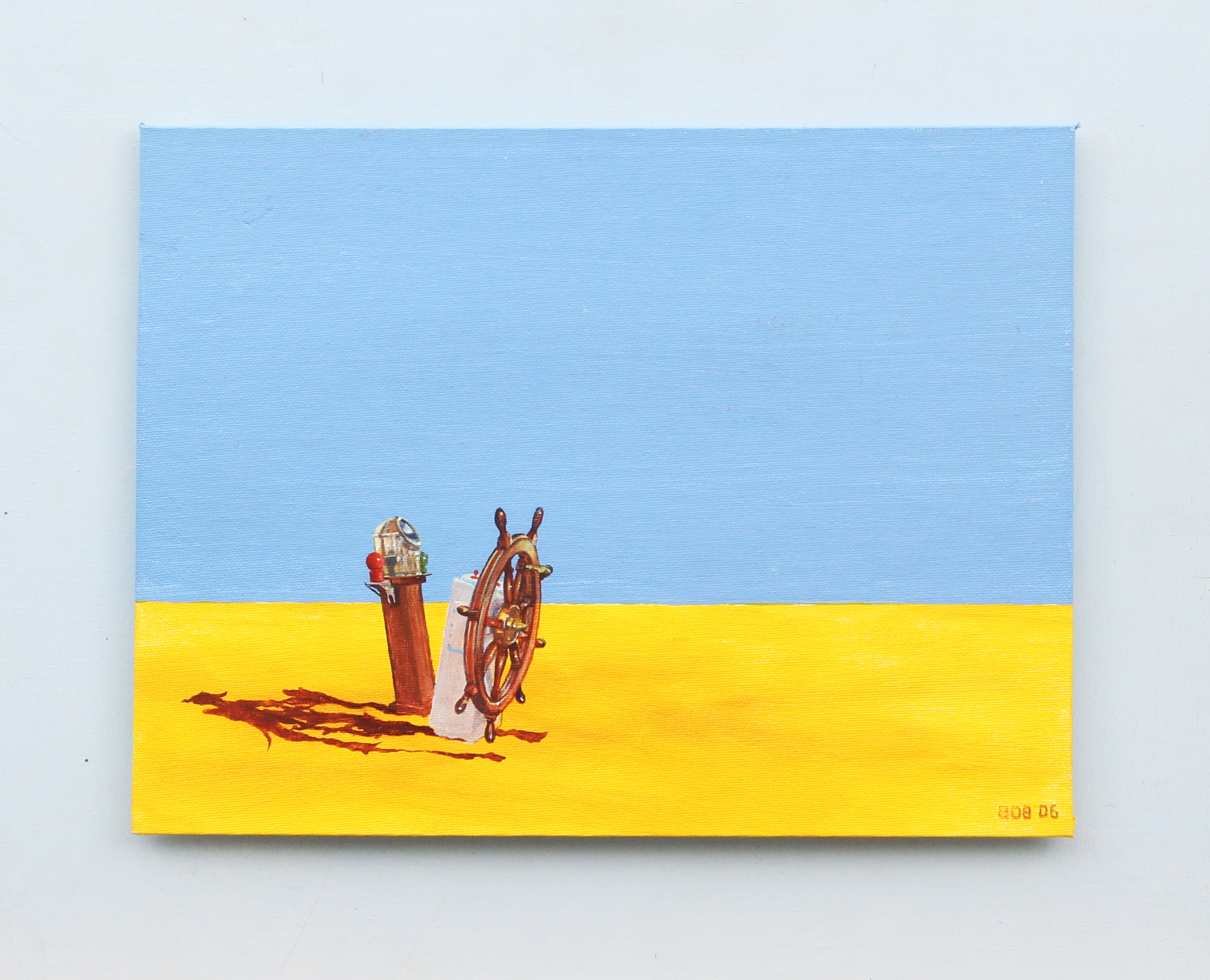 BOB MATSON. OLJA, på pannå, signerad.