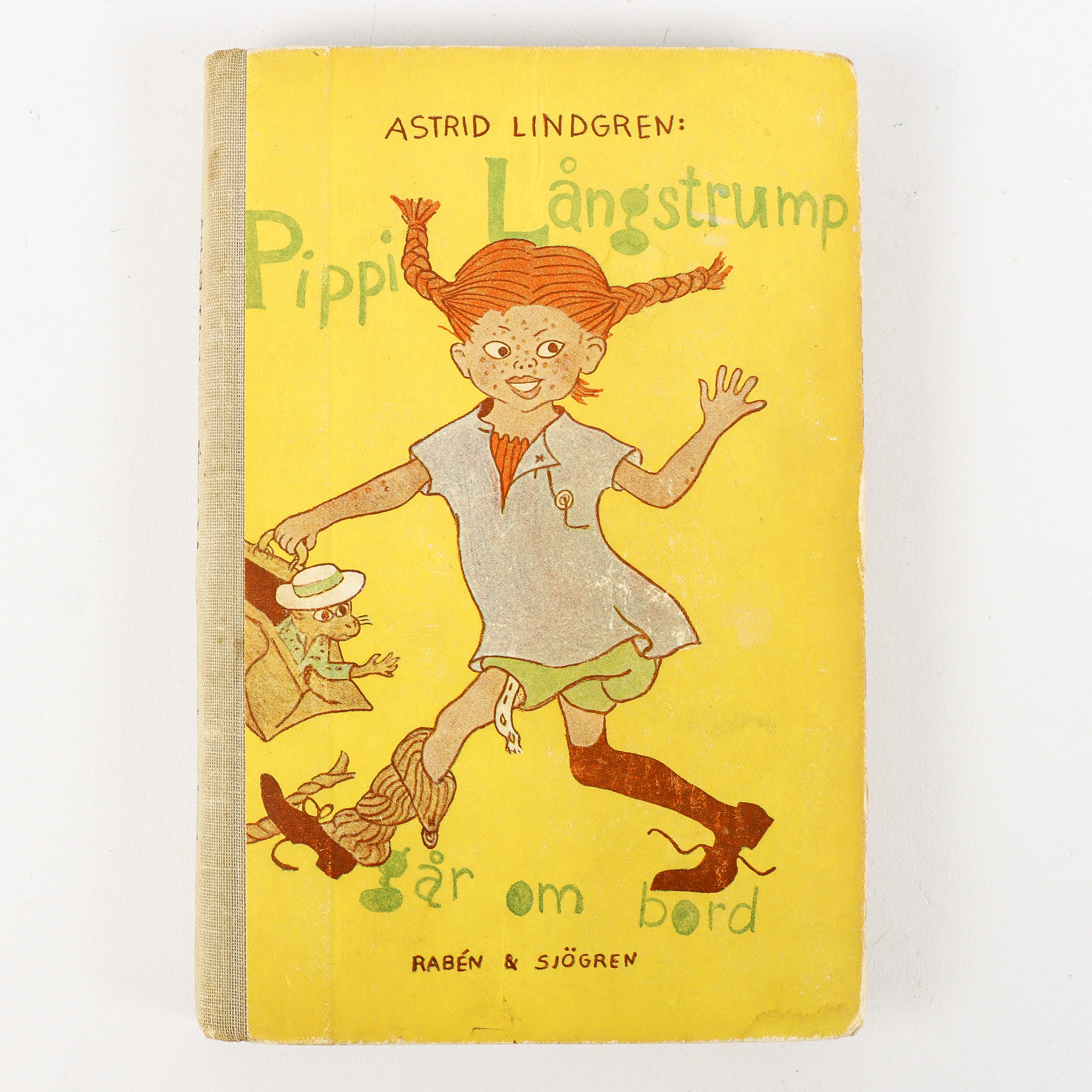 ASTRID LINDGREN. Pippi Långstrump går ombord, första upplagan 1946.
