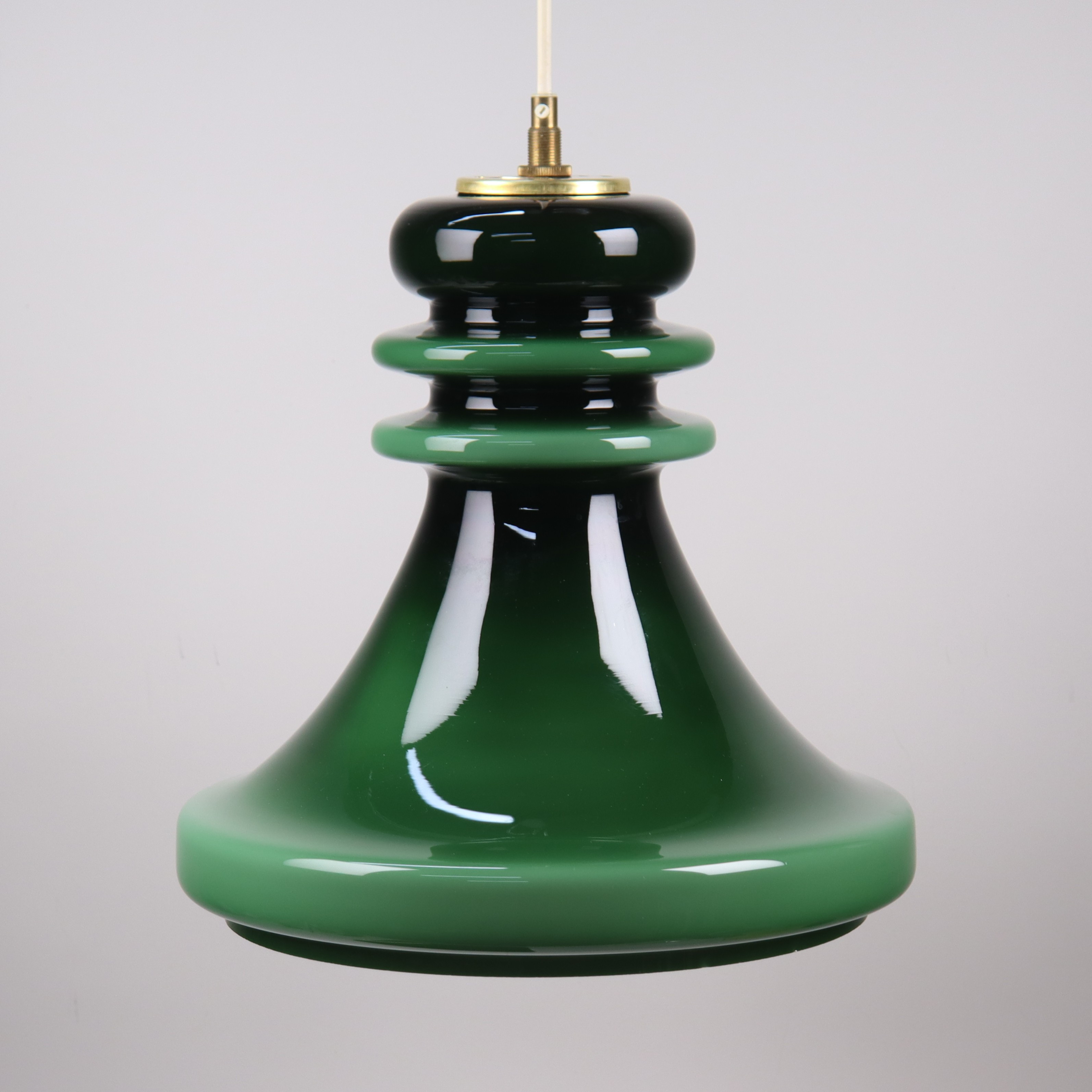 TAKLAMPA, troligen Holmegaard eller Flygsfors, 1900-talets andra hälft.