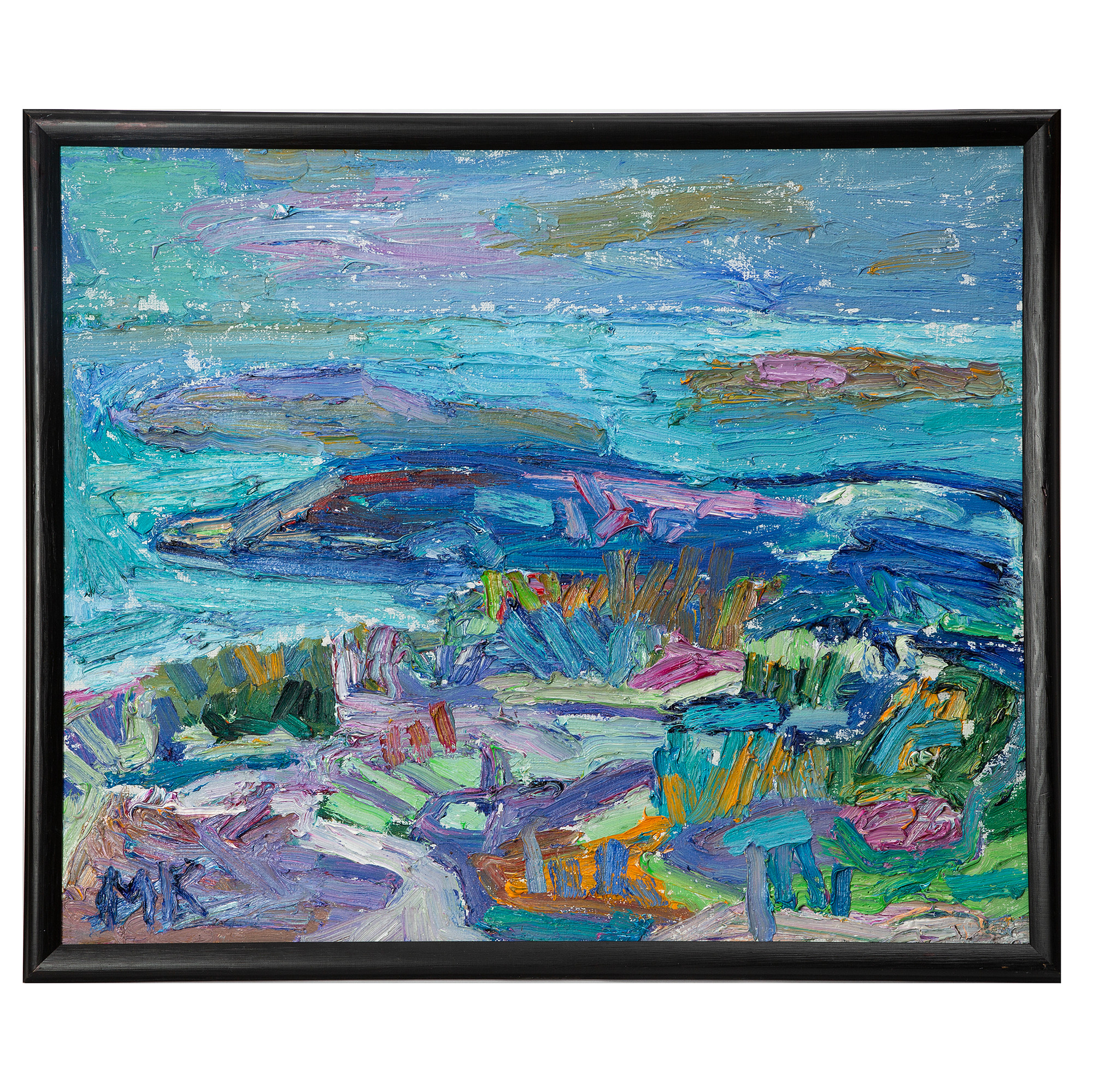 MAURITZ KARSTRÖM. "Rengnbyar".