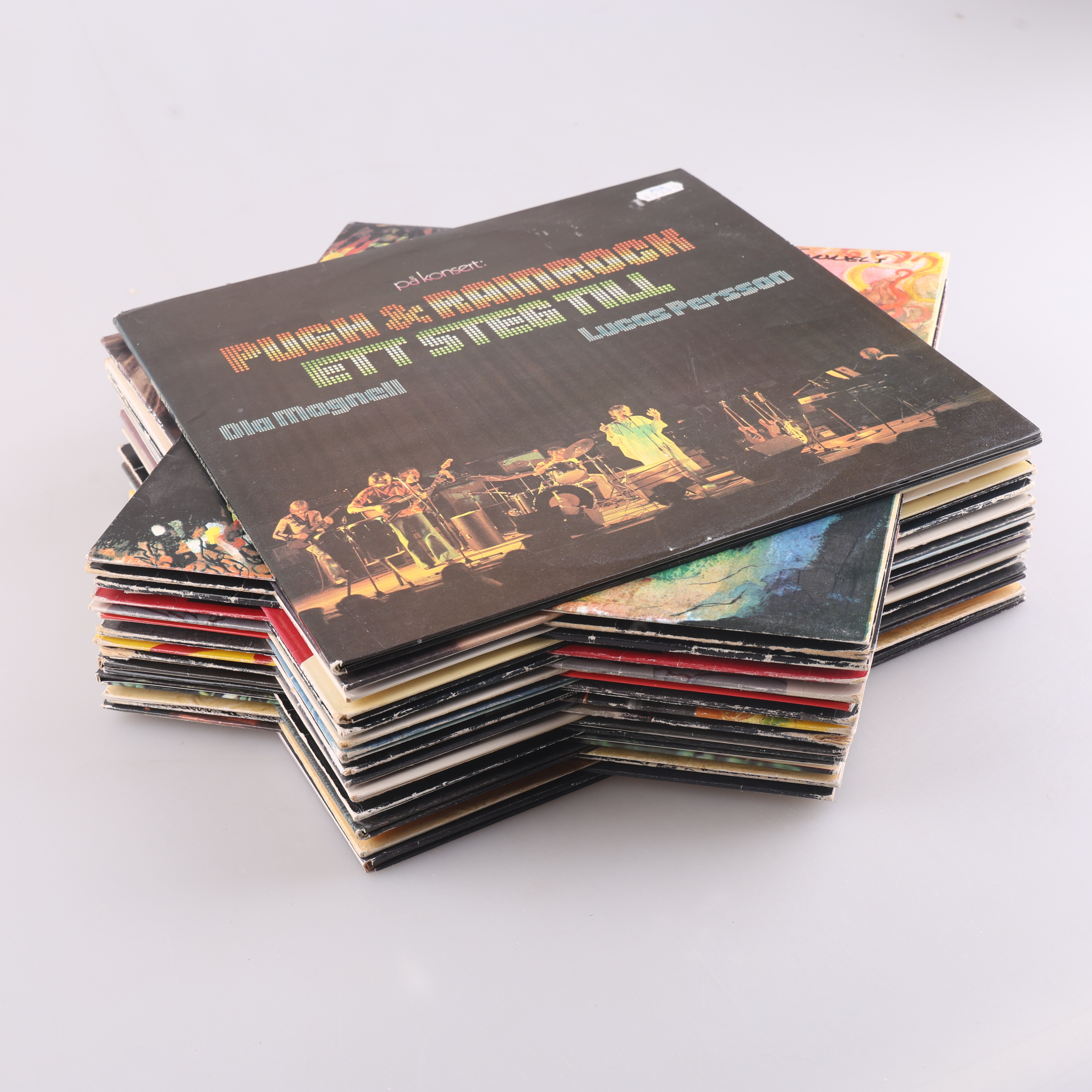 VINYLSKIVOR, 29 stycken, svenskt, rock, prog m.m.