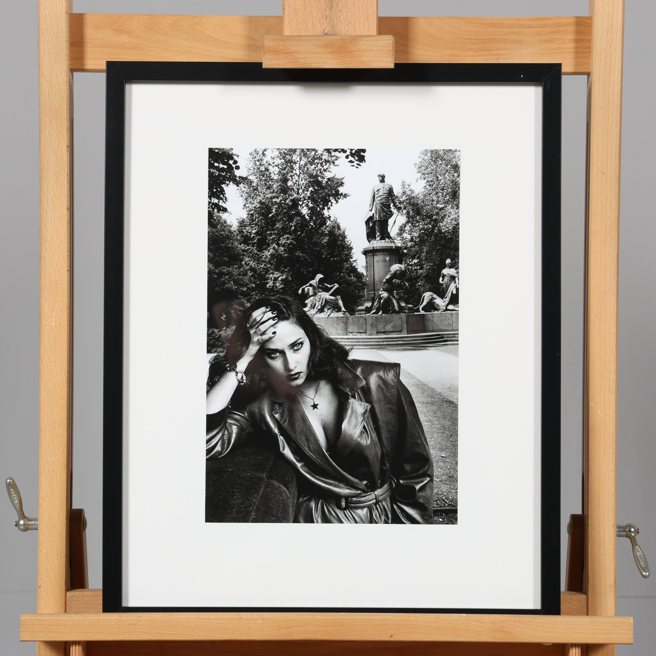 HELMUT NEWTON. EFTER. OFFSETTRYCK, "Fashion, German Vogue, Berlin 1979".