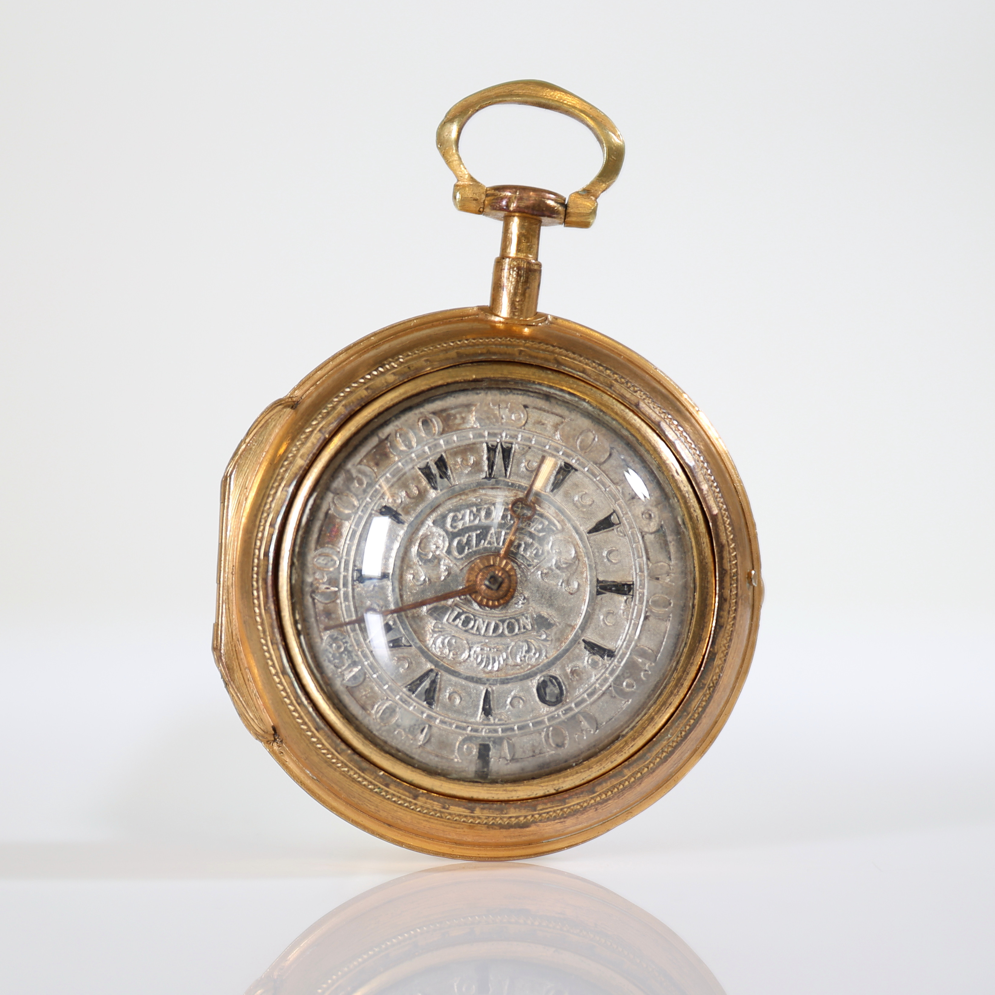 SPINDELUR, Georg Clarke, London, 1700-talets mitt.