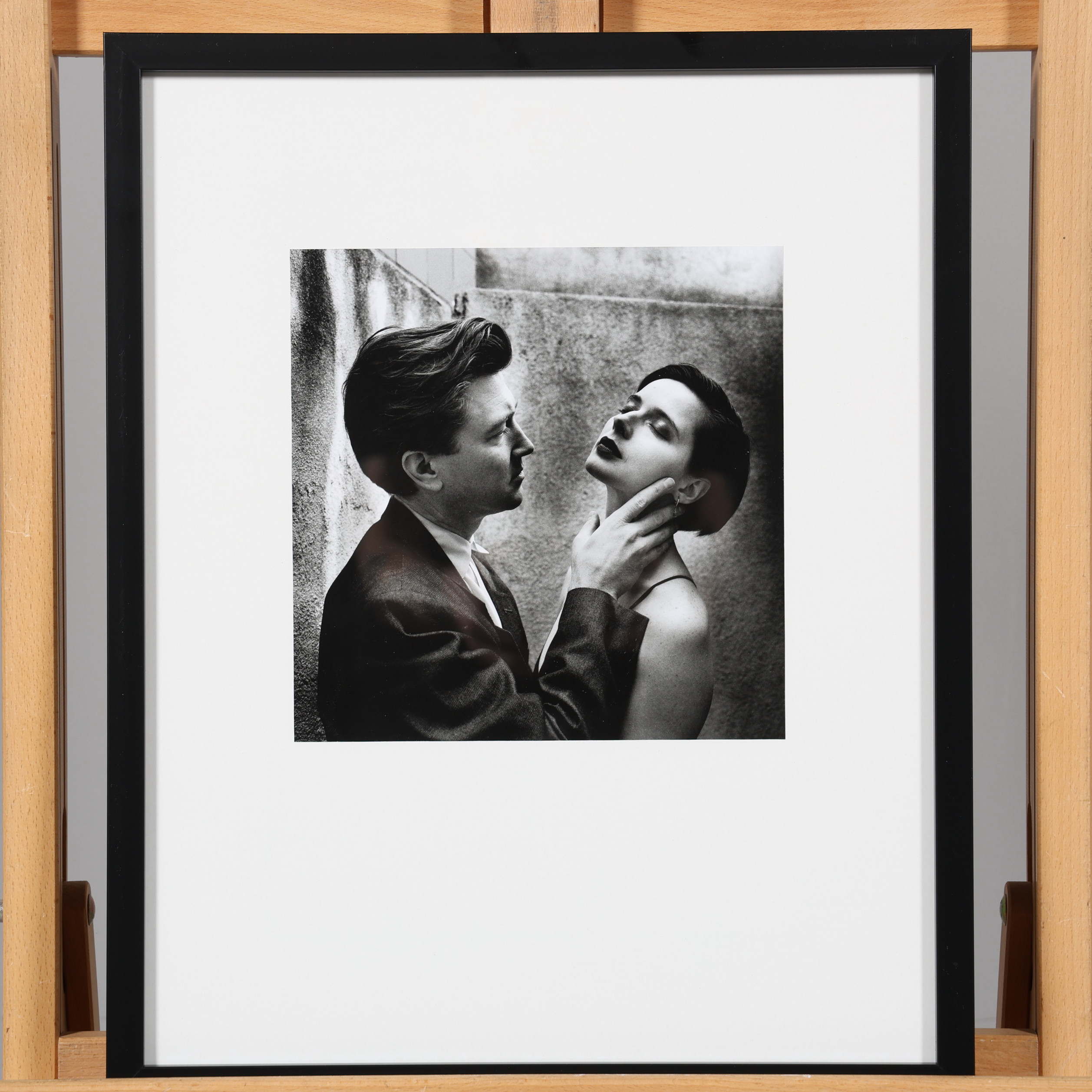HELMUT NEWTON. EFTER. OFFSETTRYCK, "David Lynch and Isabella Rossellini, Vanlity Fair, Los Angeles 1988".