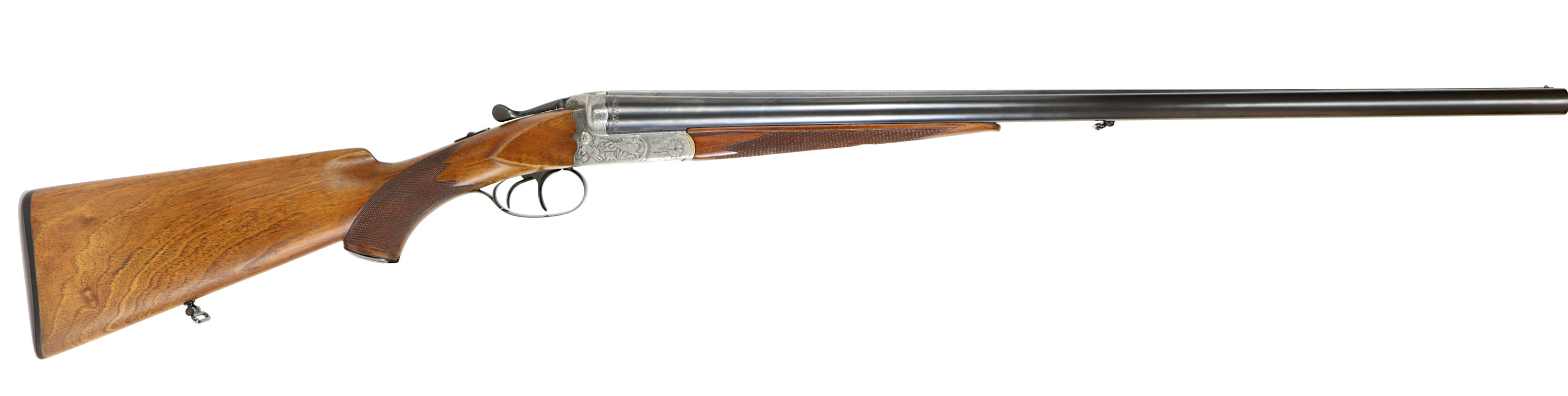 HAGELGEVÄR, fabrikat Simson, modell 74E Lyx, kaliber 12/70, tillv.nr 215674.