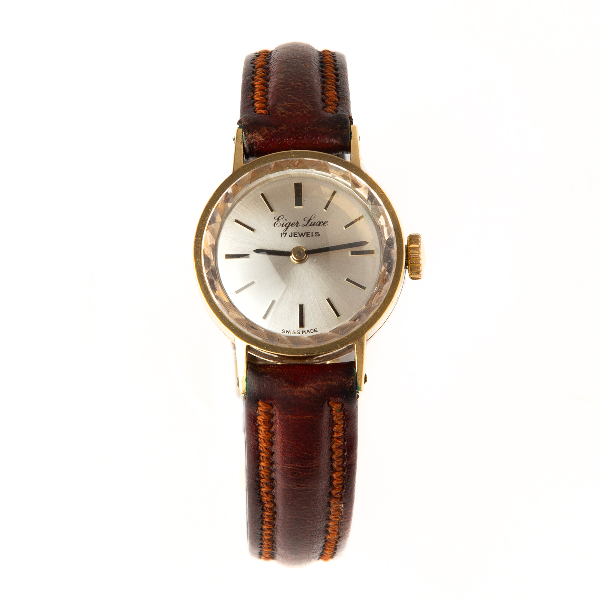 EIGER LUXE, armbandsur, 22 mm, 18K guld, 1900-tal.