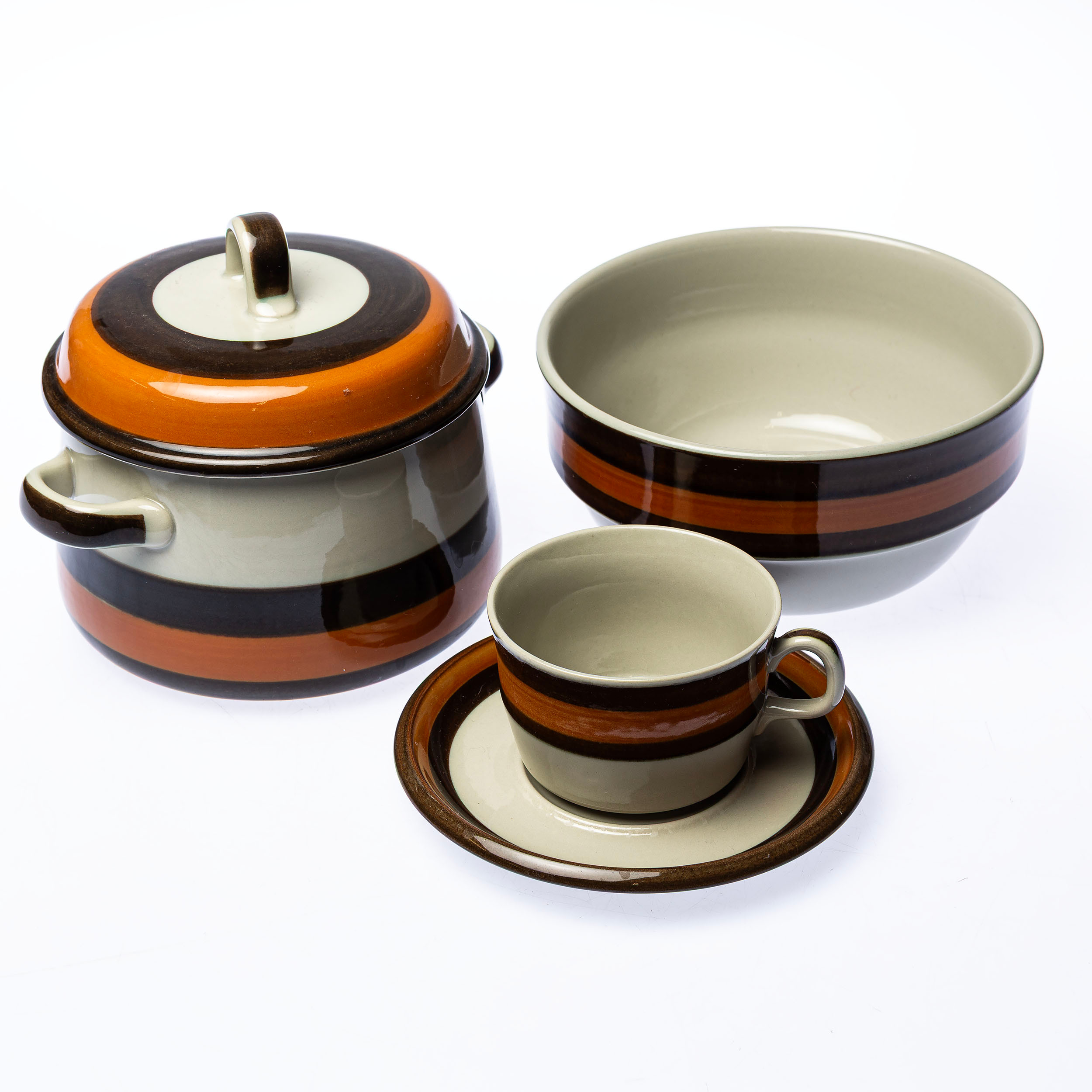 MARIANNE WESTMAN. Servisdelar, 13 delar "Annika" Rörstrand, 1900 - talets andra hälft.