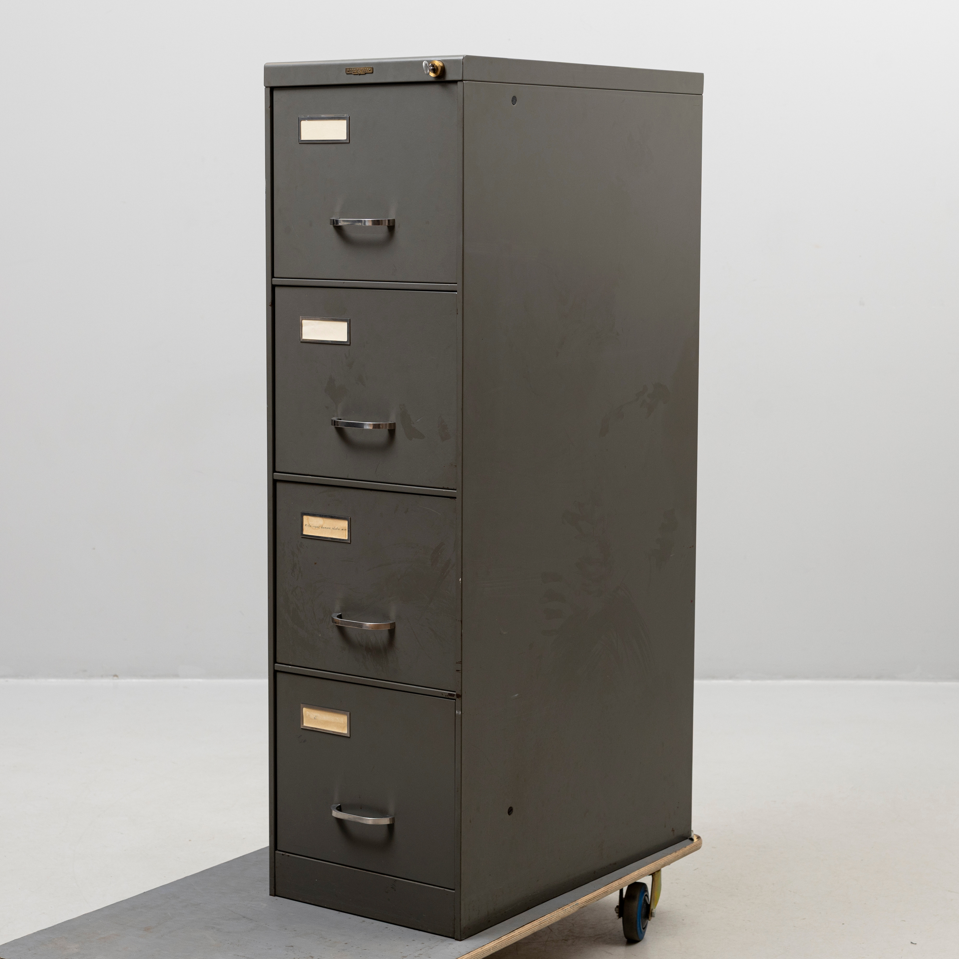 ARKIVSKÅP/BYRÅ, märkt Rosengrens Göteborg, 1900-tal.