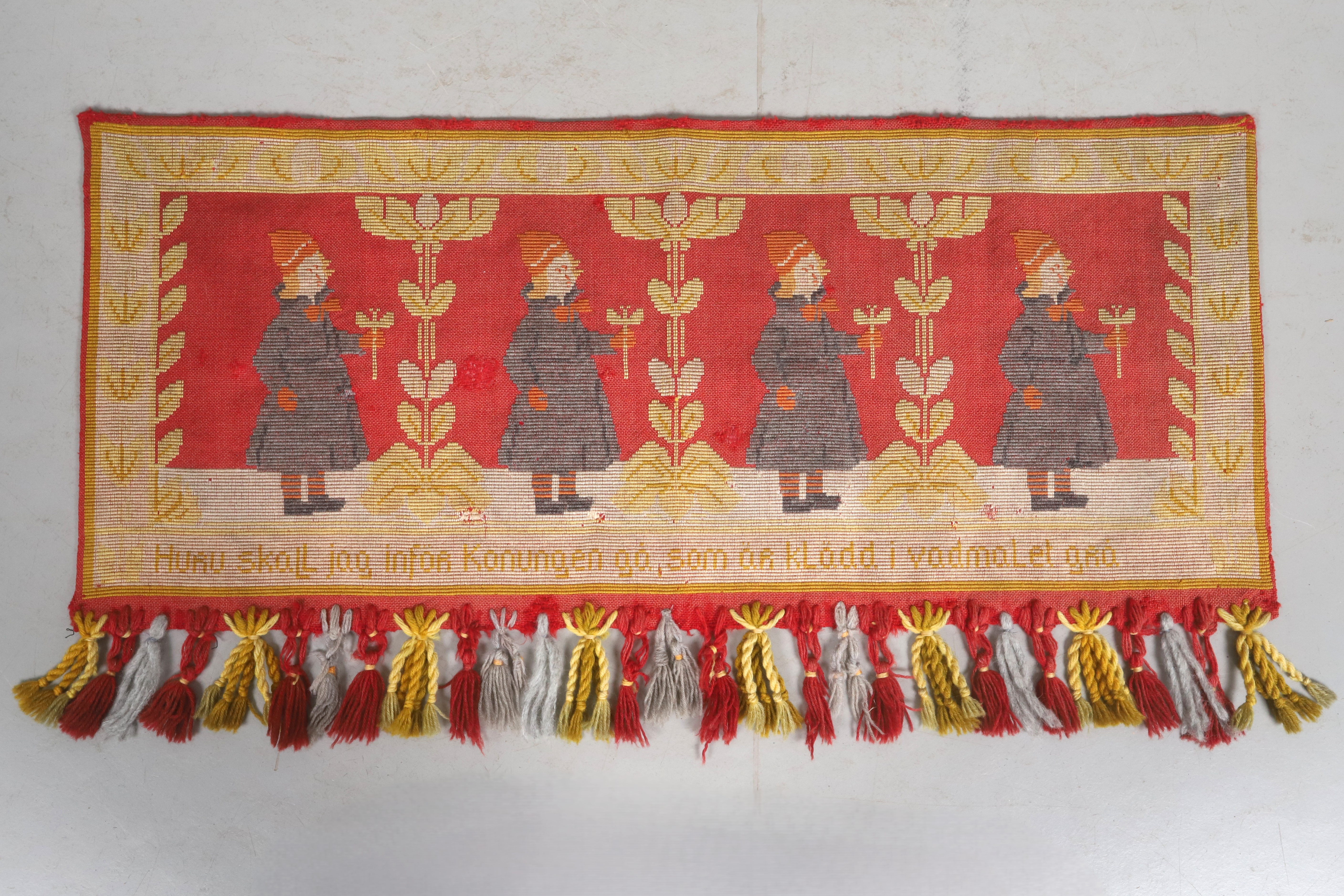 VÄGGBONAD, allmoge, sent 1800-tal/tidigt 1900-tal.