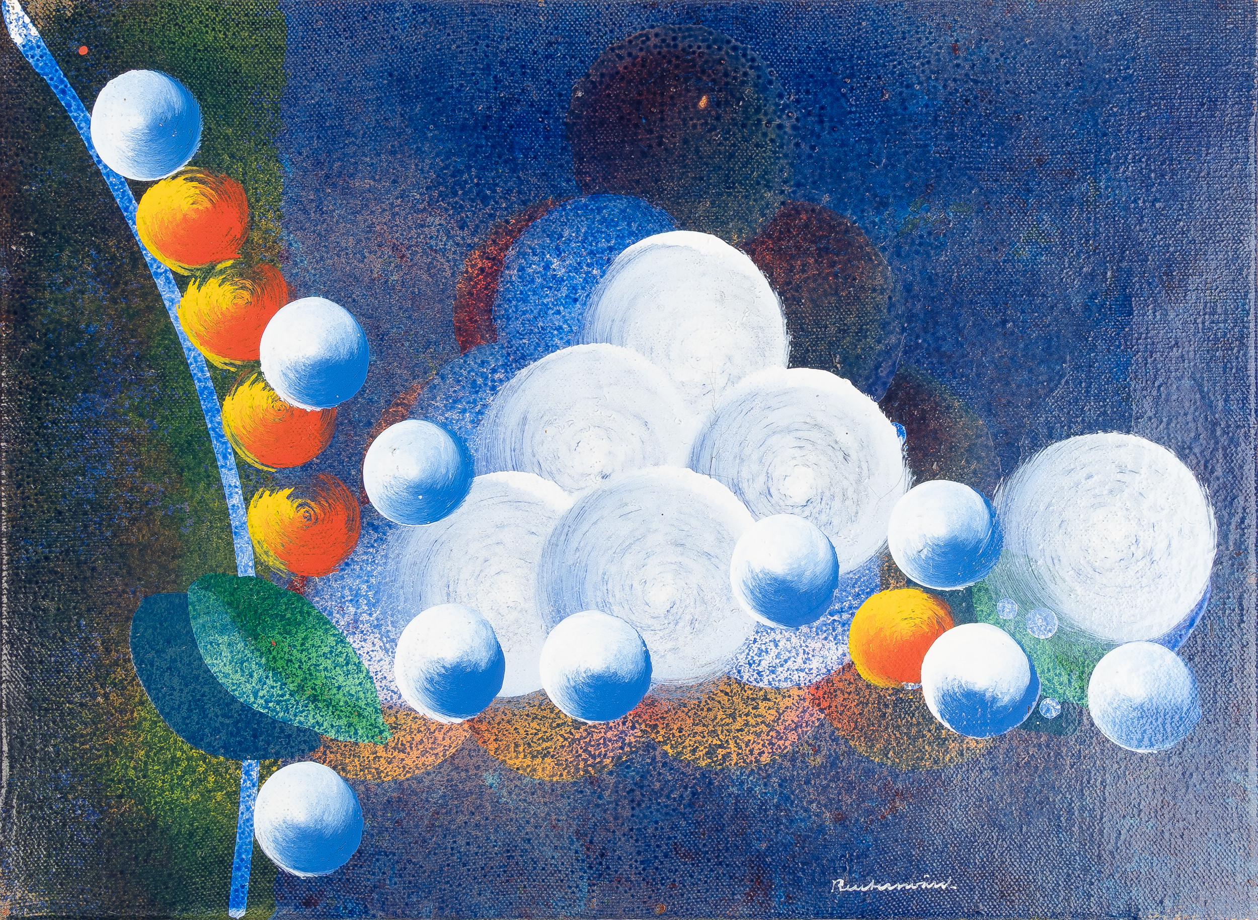 CARL FREDRIK REUTERSWÄRD. Game, olja på duk, signerad Reuterswärd.