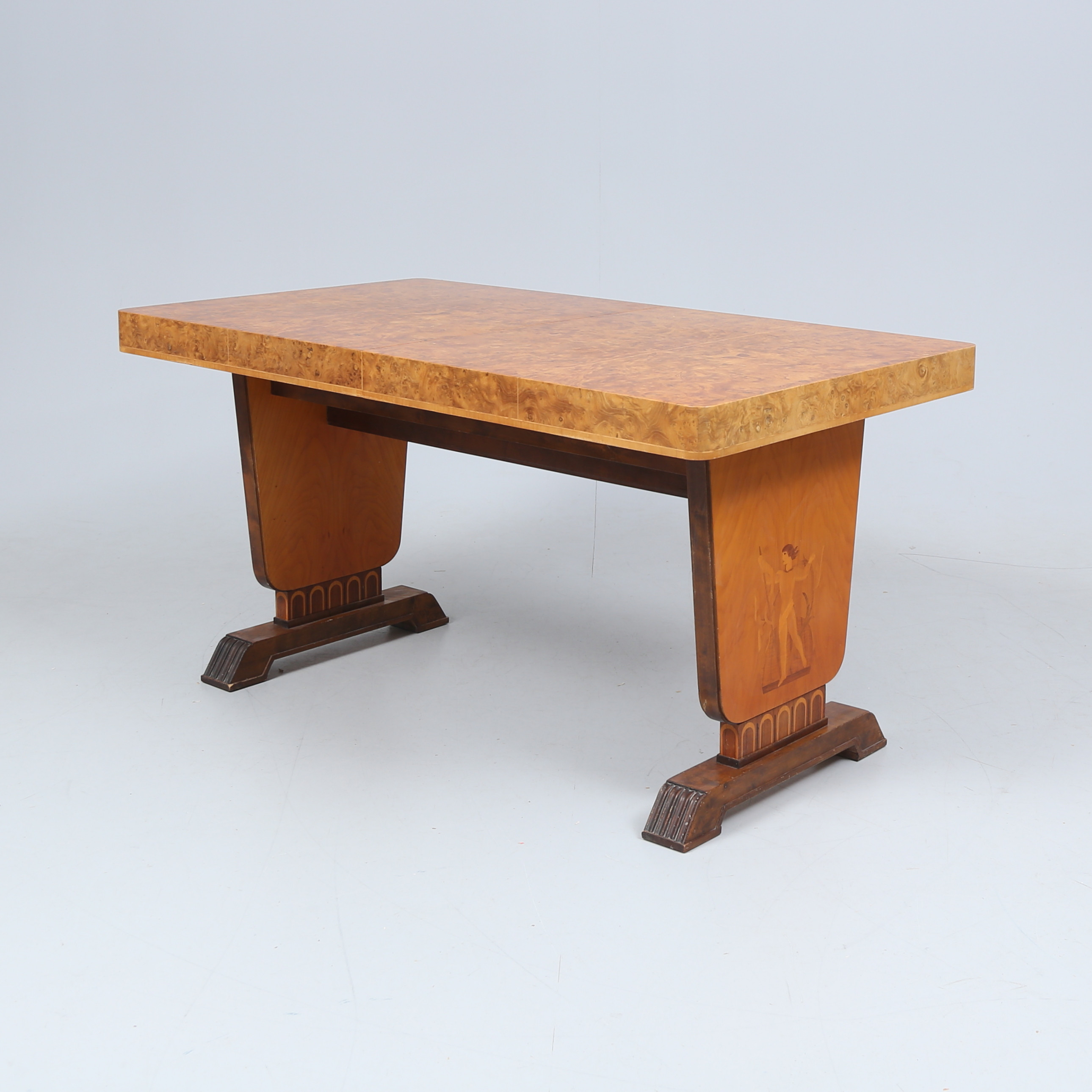 MATBORD, möjligen Mjölby Intarsia, 1930/40-tal.