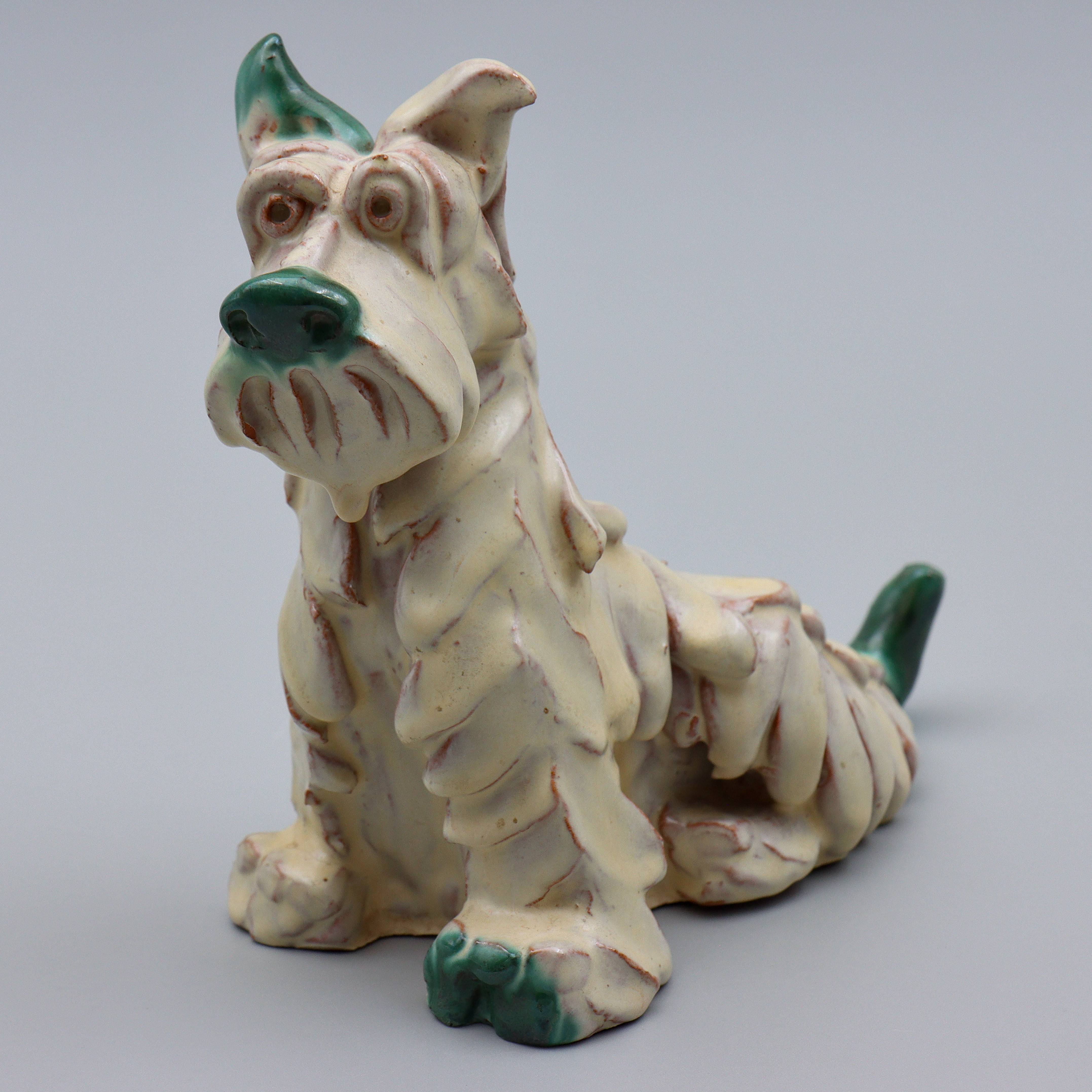 EINAR LUTERKORT (1905-1981) SKULPTUR "HUND" 1930-TAL, UPSALA-EKEBY.