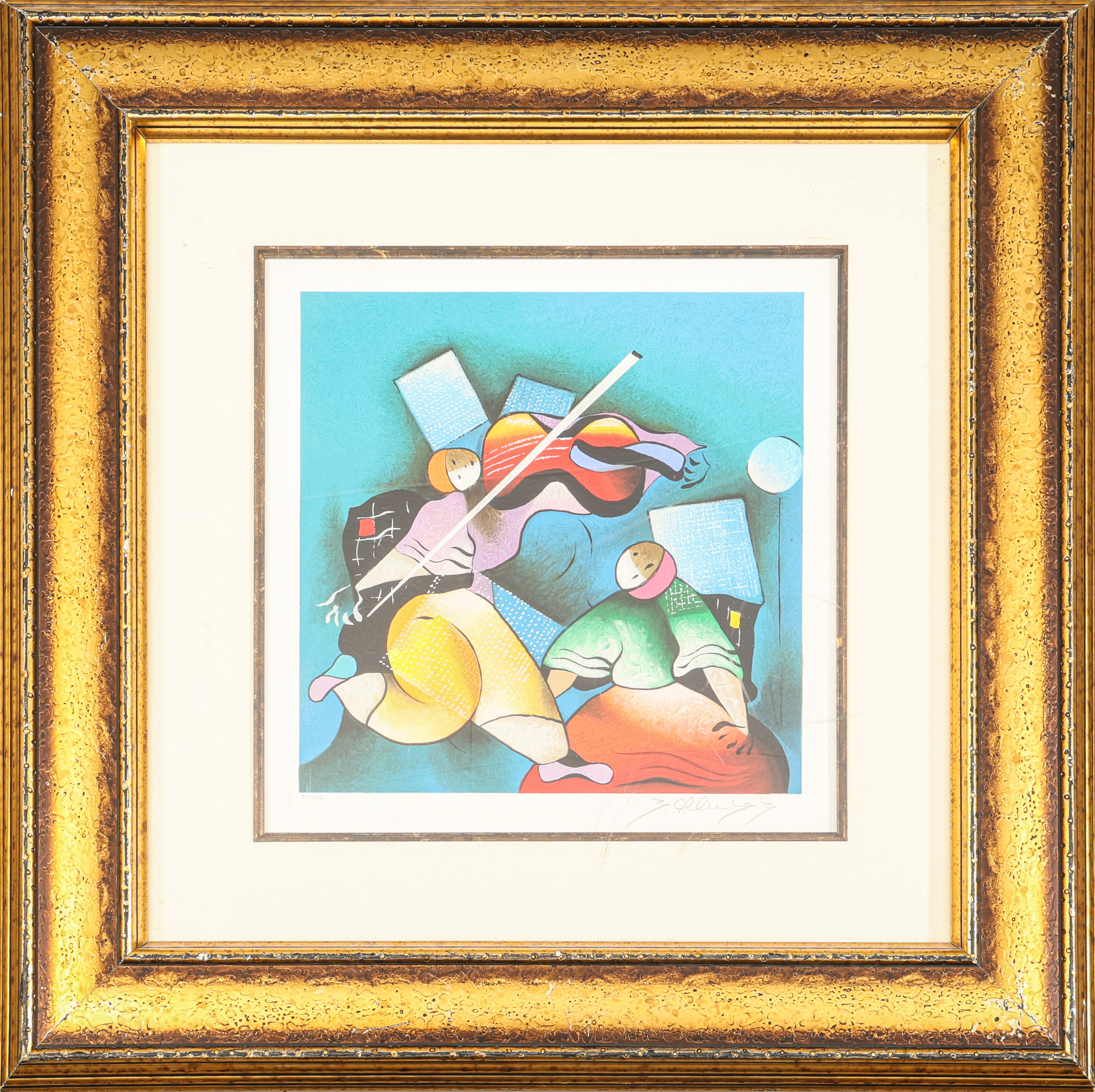 DAVID SCHLUSS. Litografi, signerad samt numrerad 79/350.