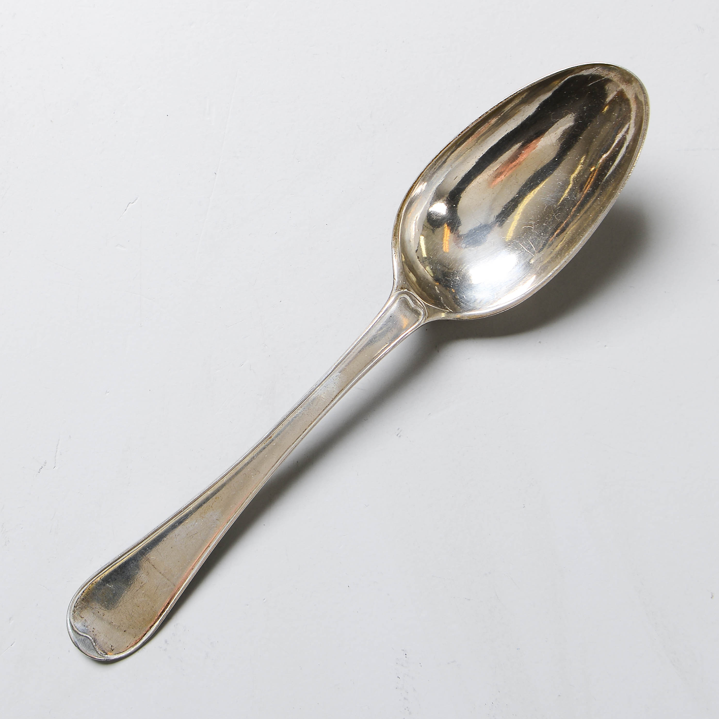 JOHAN STEINFORT. Sked, silver, Stockholm, omkring 1700-talets mitt.