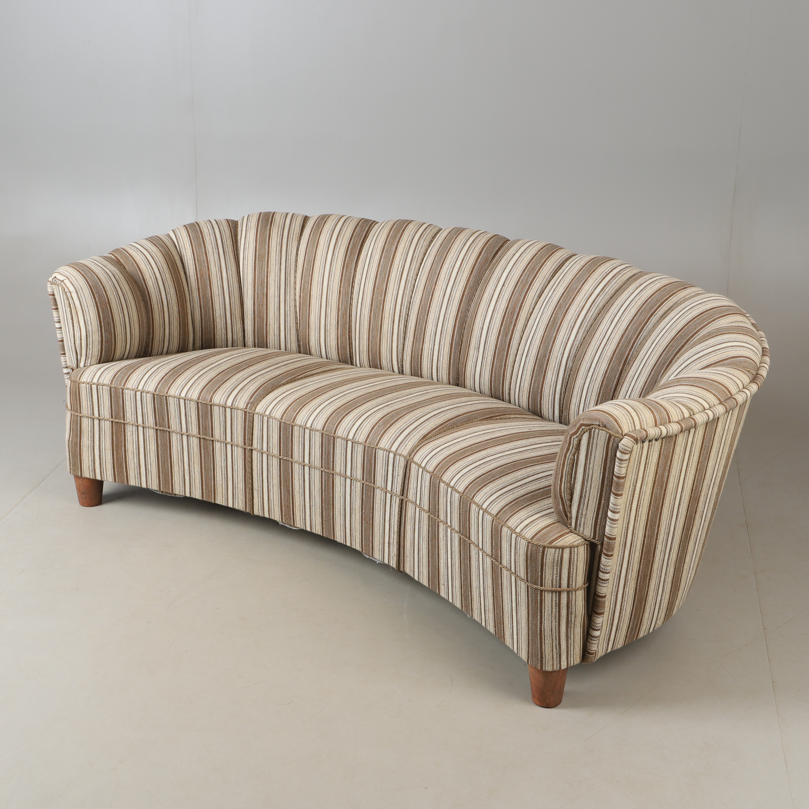 SOFFA, textilklädd, Swedish modern, 1940-tal.