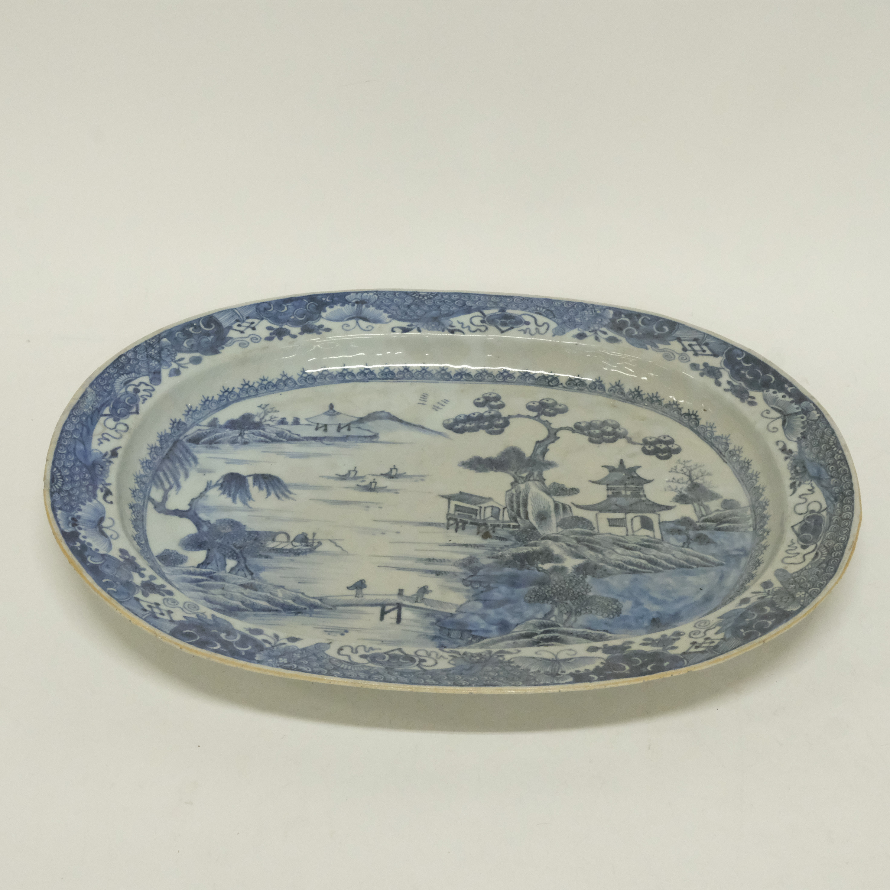 STEKFAT, KINA QIANLONG, 1700-TALETS ANDRA HÄLFT.